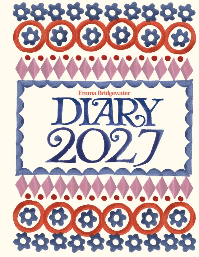 emma-bridgewater-sponged-deluxe-diary-2027-terminkalender image 1