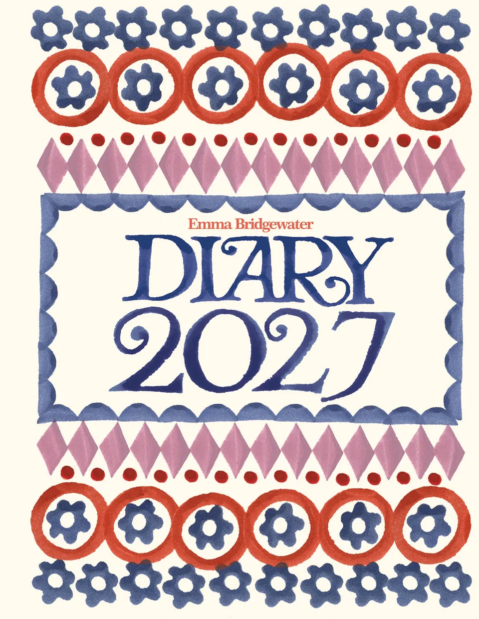 emma-bridgewater-sponged-deluxe-diary-2027-terminkalender image 1