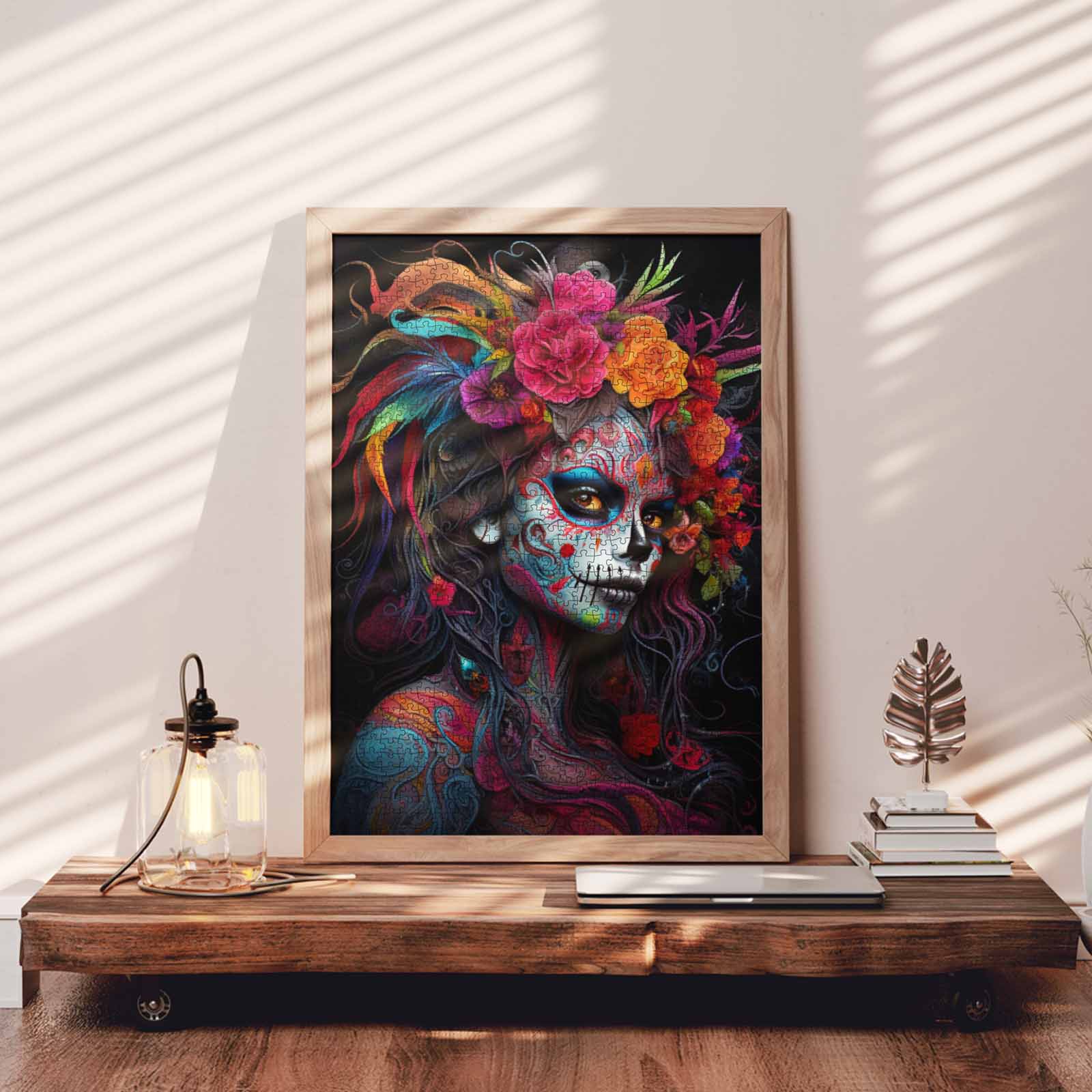 tucocoo-calavera-beauty-puzzle-1000-teile-totenkopf image 3