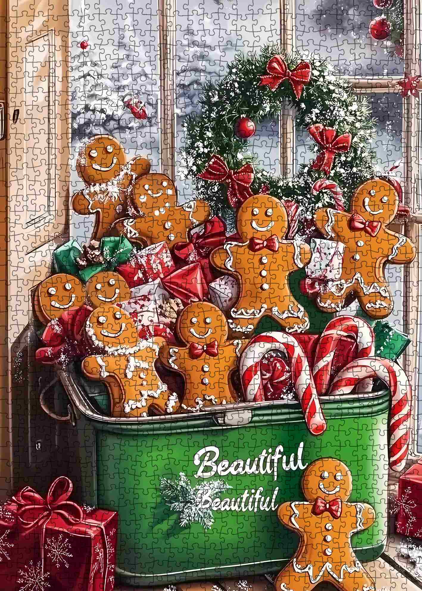 tucocoo-jigsaw-gingerbread-men-christmas-puzzle-1000-teile-weihnacht image 2