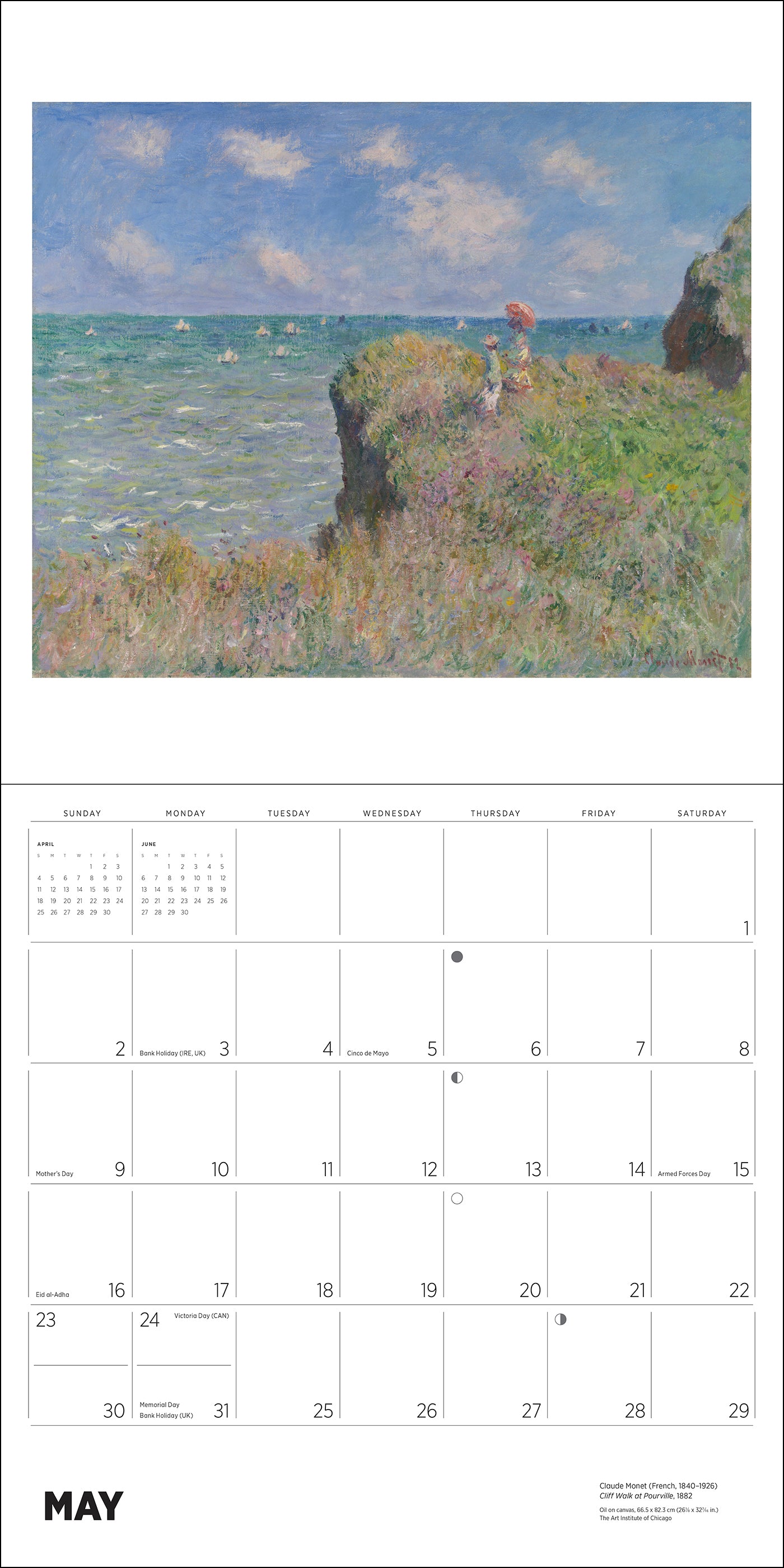 pomegranate-claude-monet-2027-wandkalender-impressionismus image 6