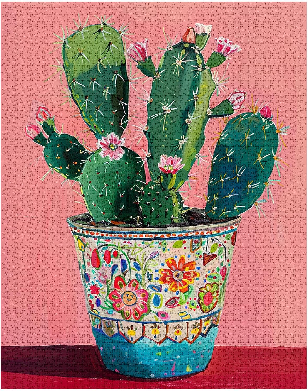 tucocoo-cactus-succulent-plants-puzzle-1000-teile-blumen image 2