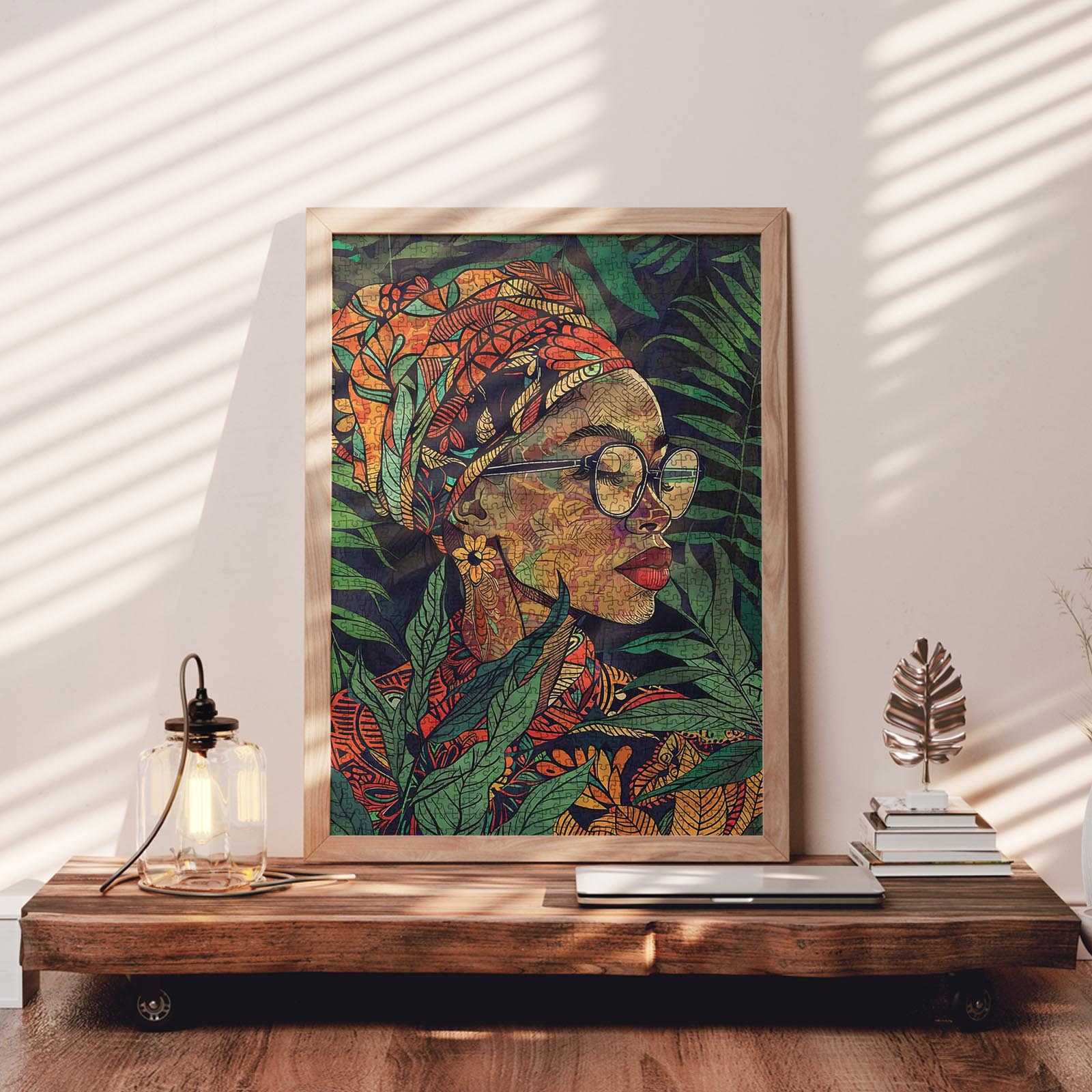 tucocoo-african-botanical-portrait-puzzle-1000-teile-blumen image 3