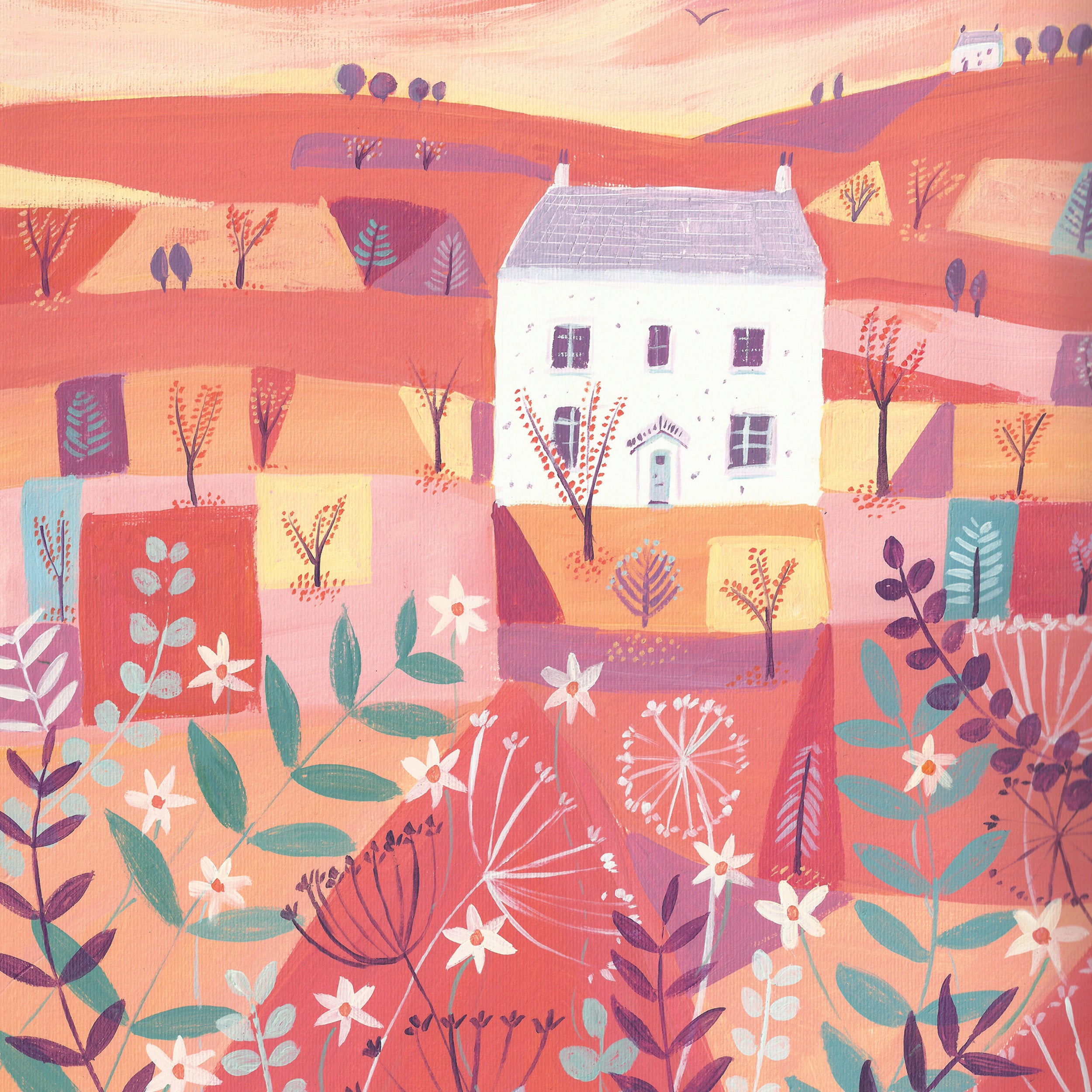 otter-house-quayside-gallery-patchwork-fields-gru-karte-floral image 1