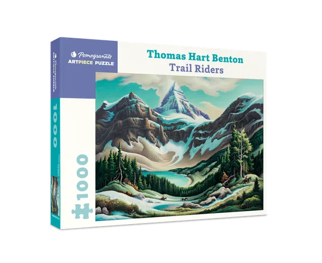 pomegranate-benton-trail-riders-puzzle-1000-teile-landschaft image 1