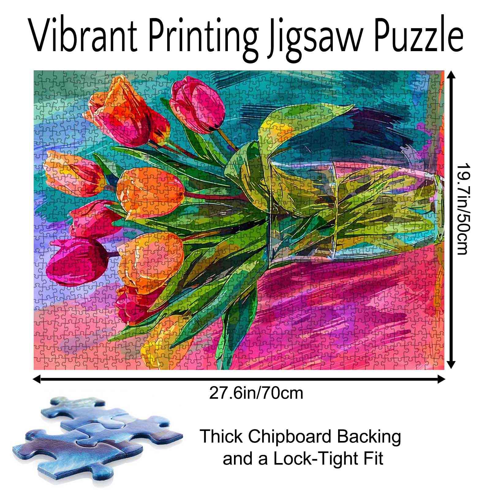 tucocoo-vibrant-tulips-puzzle-1000-teile-tulpen image 5