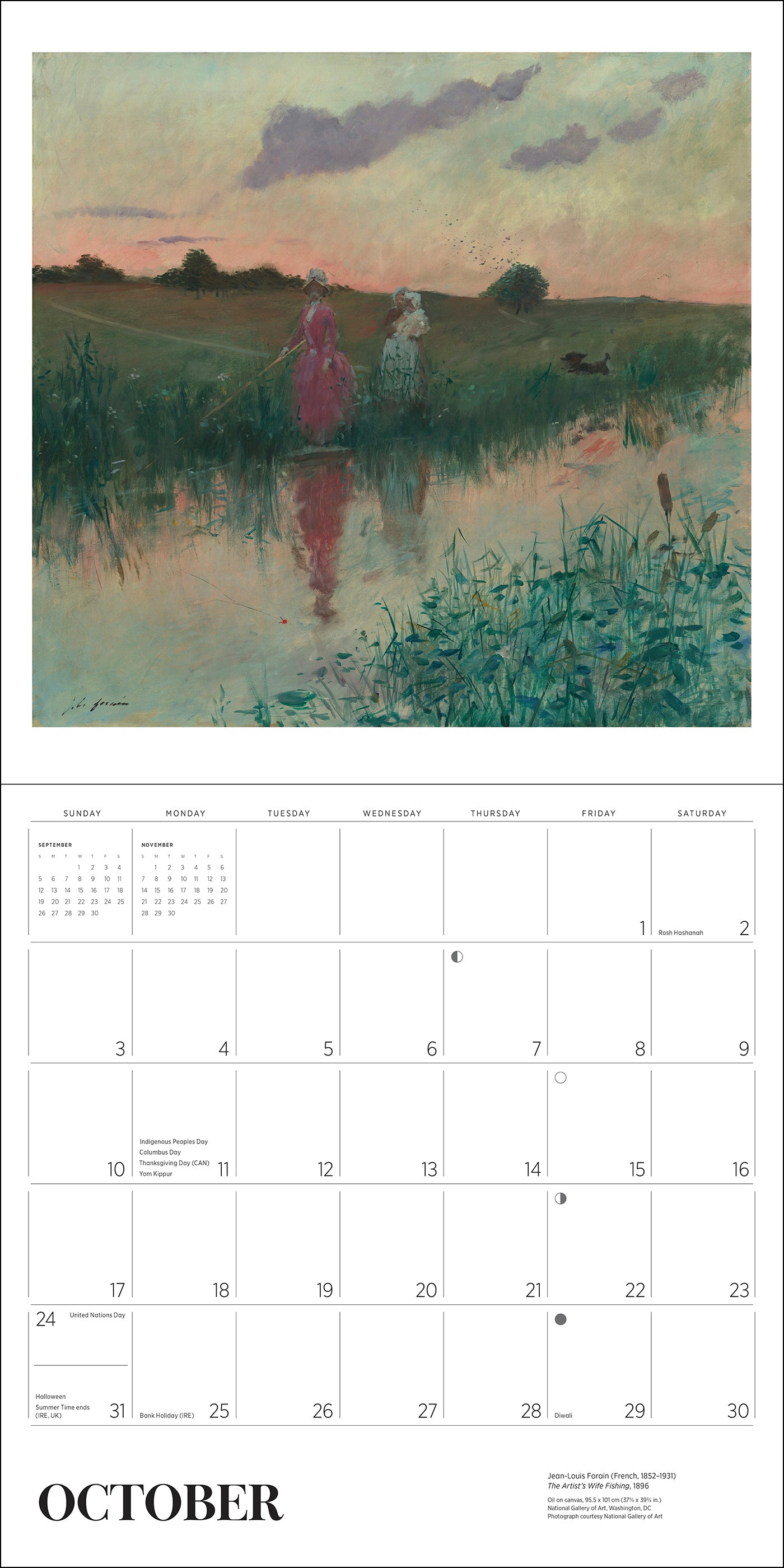 pomegranate-gardens-impressionists-2027-wandkalender-garten image 4
