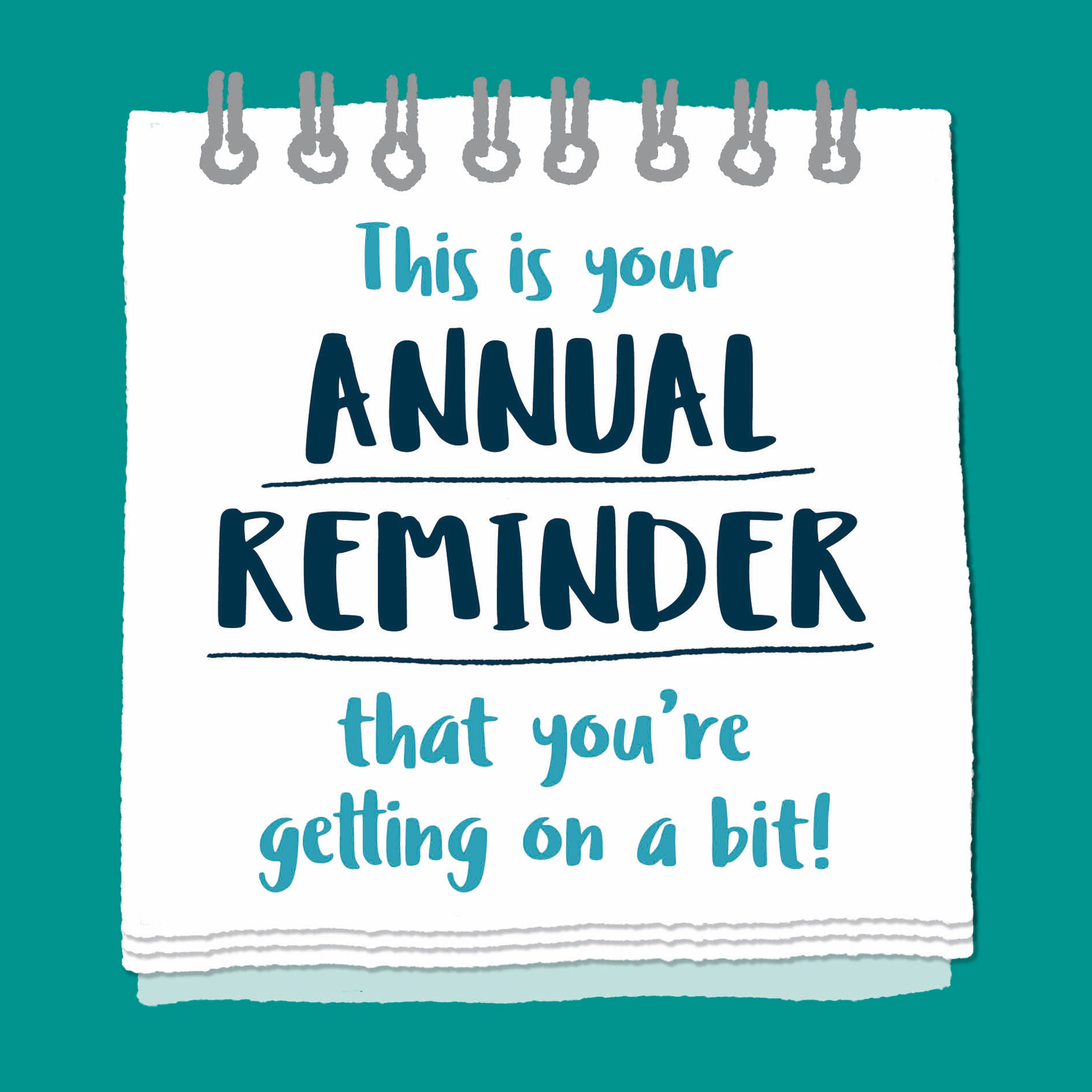 otter-house-youve-got-to-laugh-annual-reminder-karte image 1