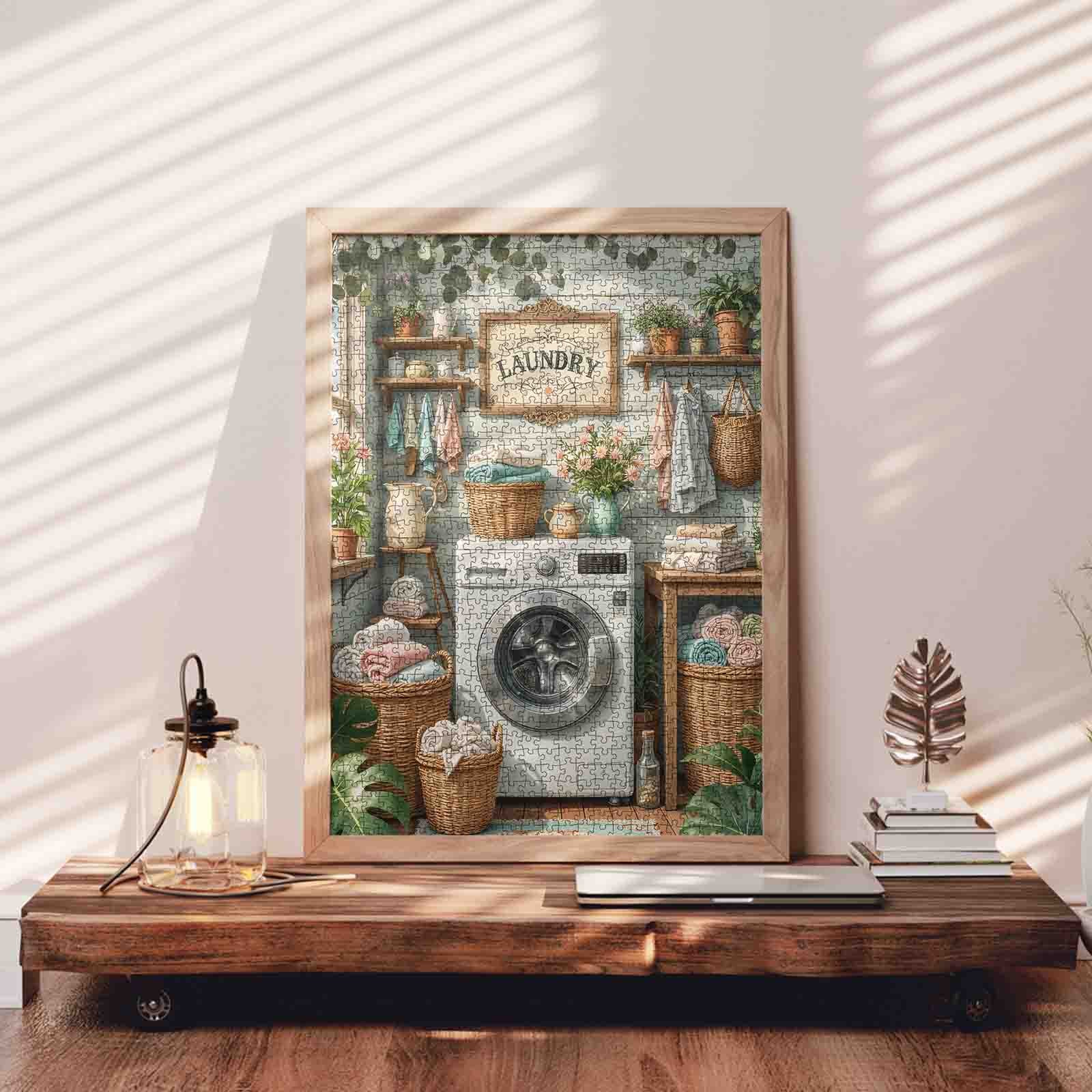 tucocoo-cozy-green-laundry-room-puzzle-1000-teile image 3