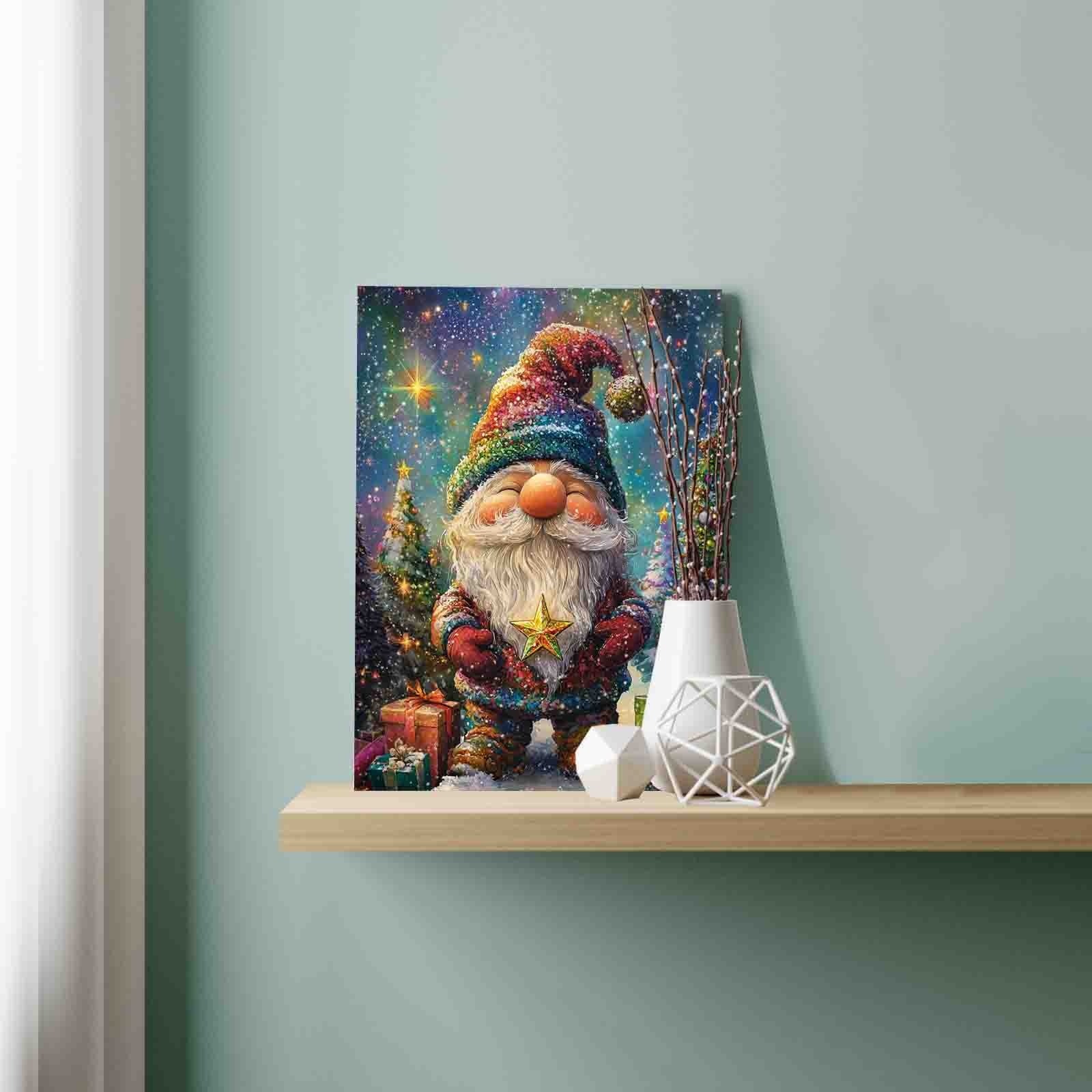 tucocoo-smiling-gnome-rainbow-malen-nach-zahlen-weihnachten image 3