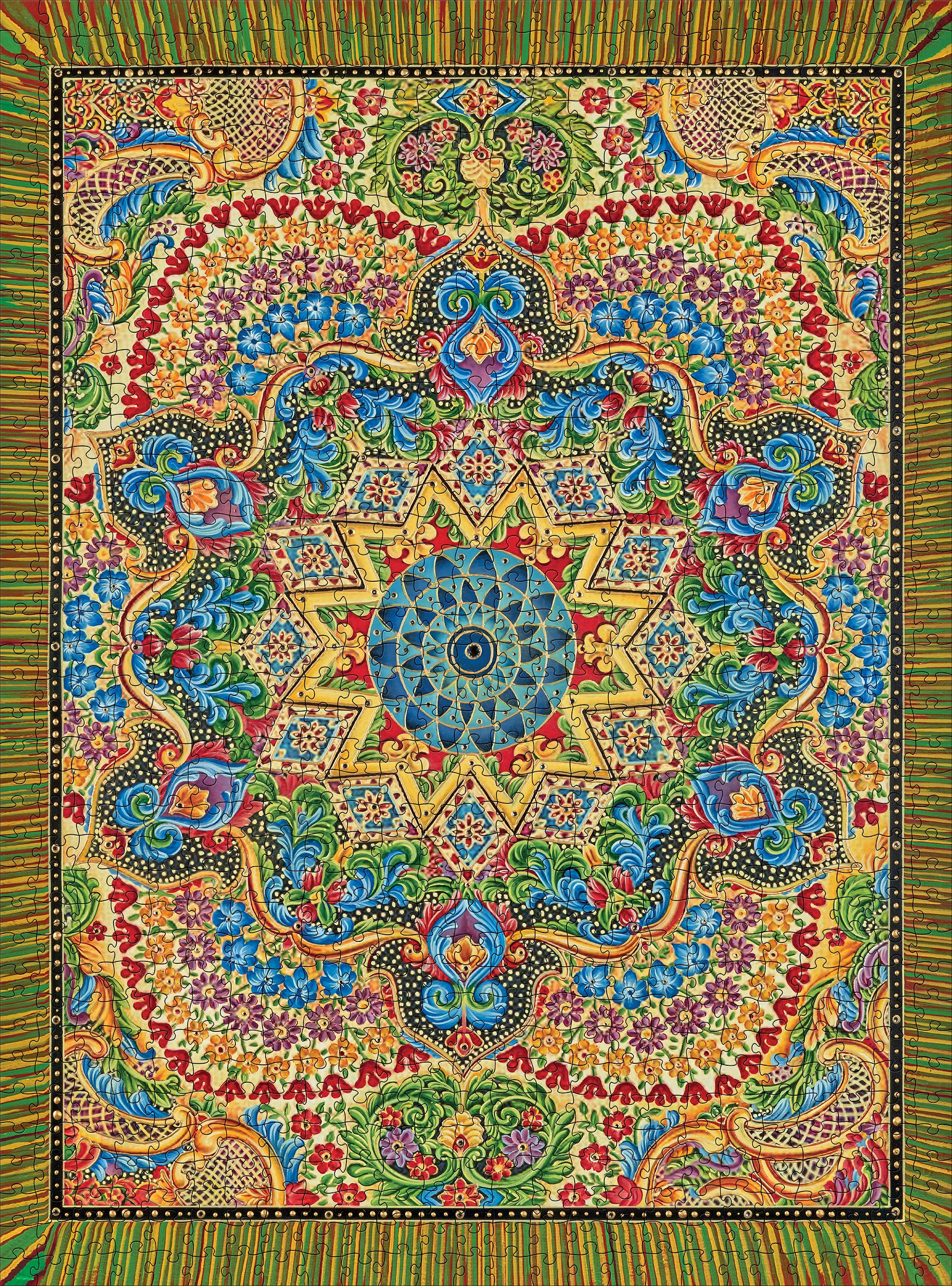 pomegranate-paul-heussenstamm-tapestry-mandala-puzzle-1000teile image 2
