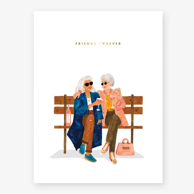 all-the-ways-to-say-friends-forever-poster-freundschaft image 1