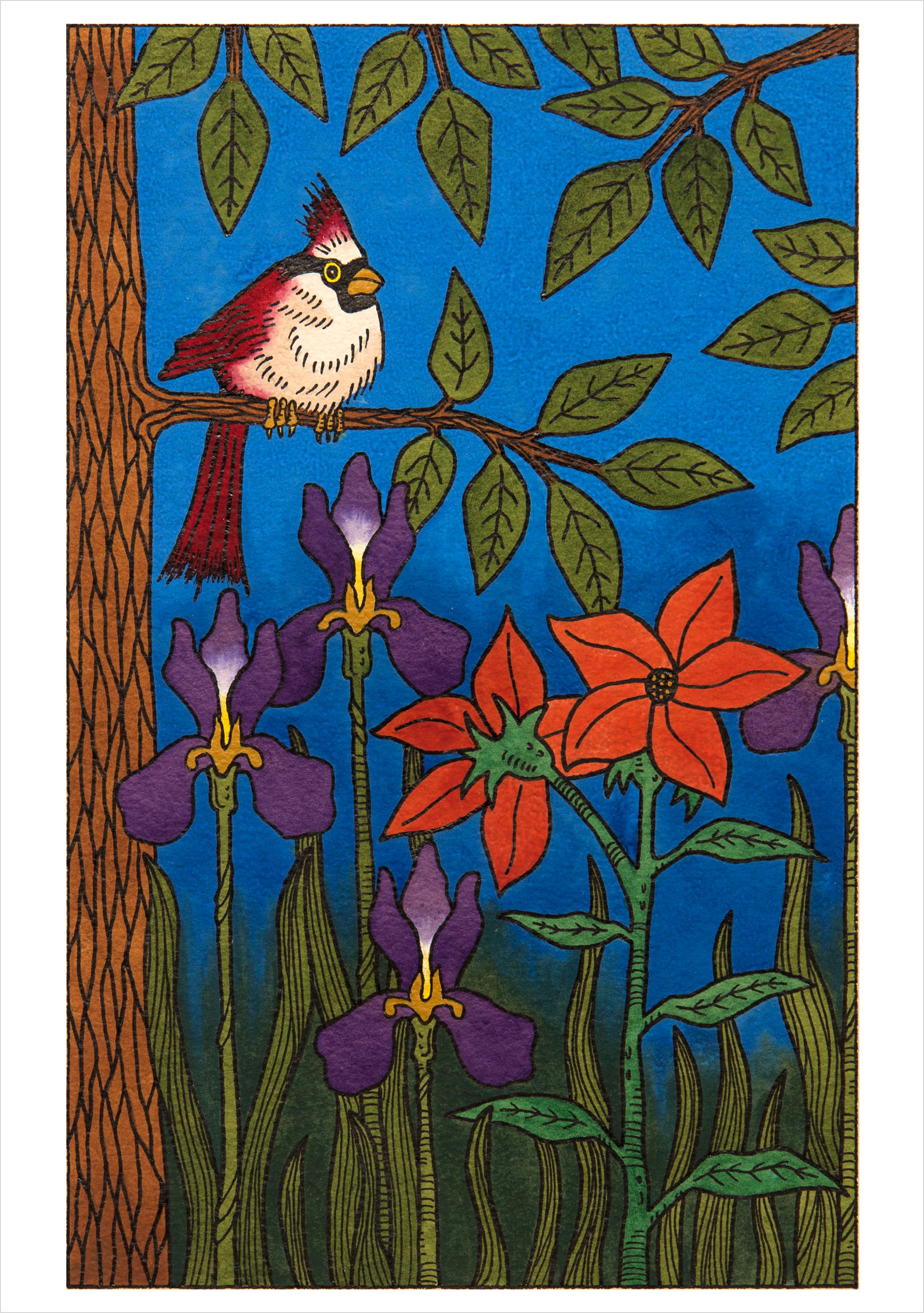 pomegranate-cj-hurley-birds-gru-kartenset-20-karten-v-gel image 4