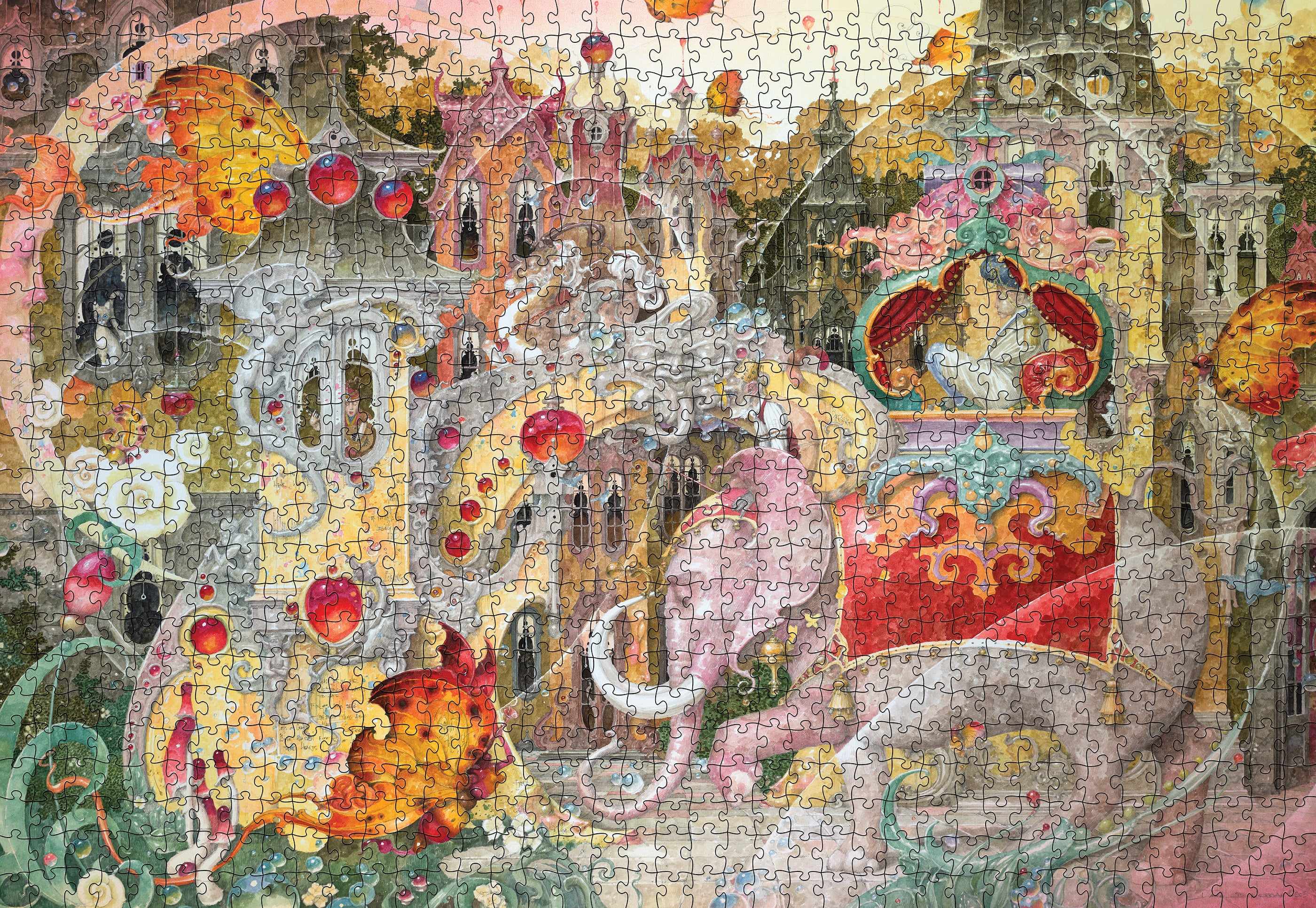 pomegranate-daniel-merriam-moon-voyage-puzzle-1000-teile image 2