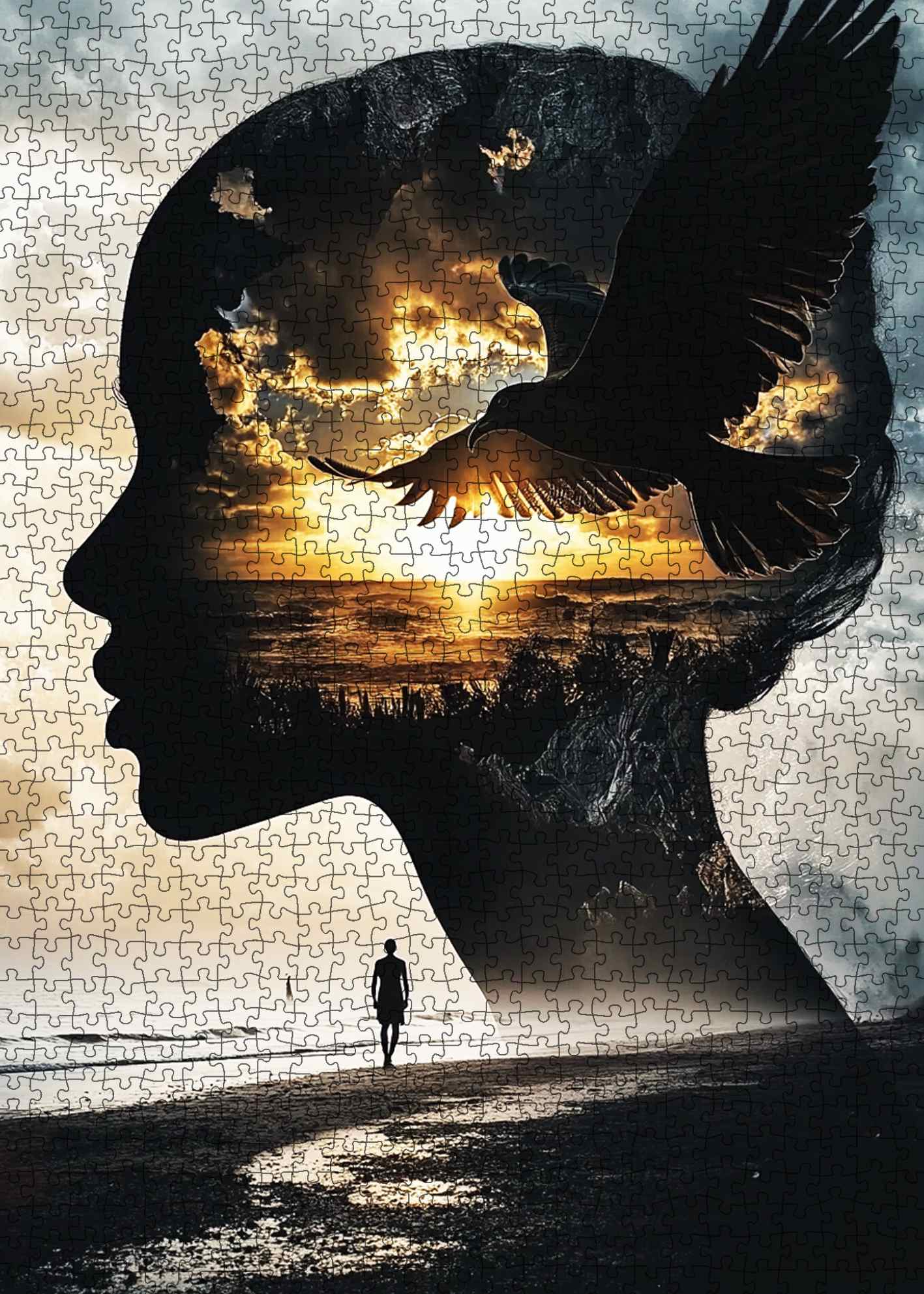 tucocoo-jigsaw-sunset-mindscape-vision-puzzle-1000-teile image 2