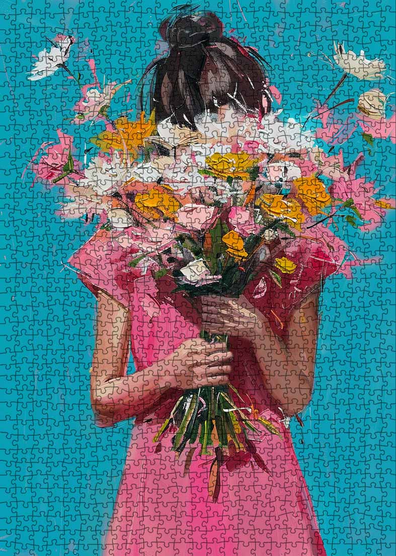 tucocoo-blooming-moments-puzzle-1000-teile-frau image 2