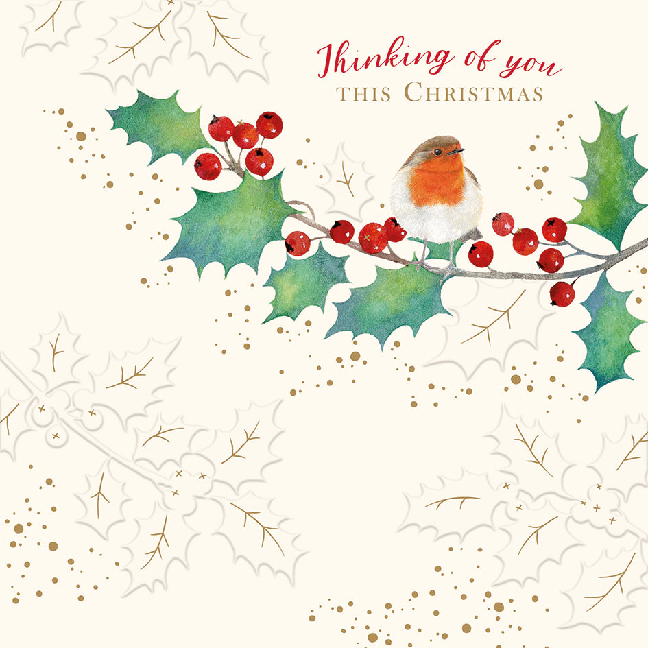 otter-house-thinking-of-you-robin-weihnachtskarte image 1