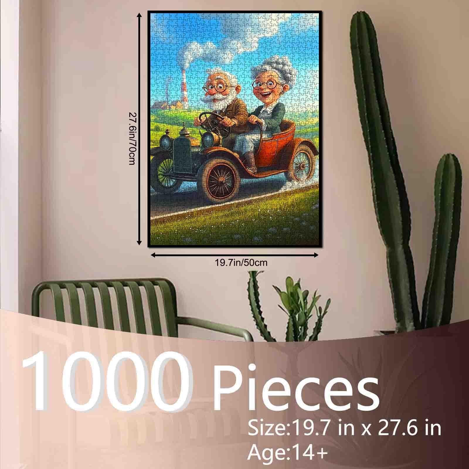 tucocoo-jigsaw-puzzles-happy-road-trip-puzzle-1000-teile-oldtimer image 5