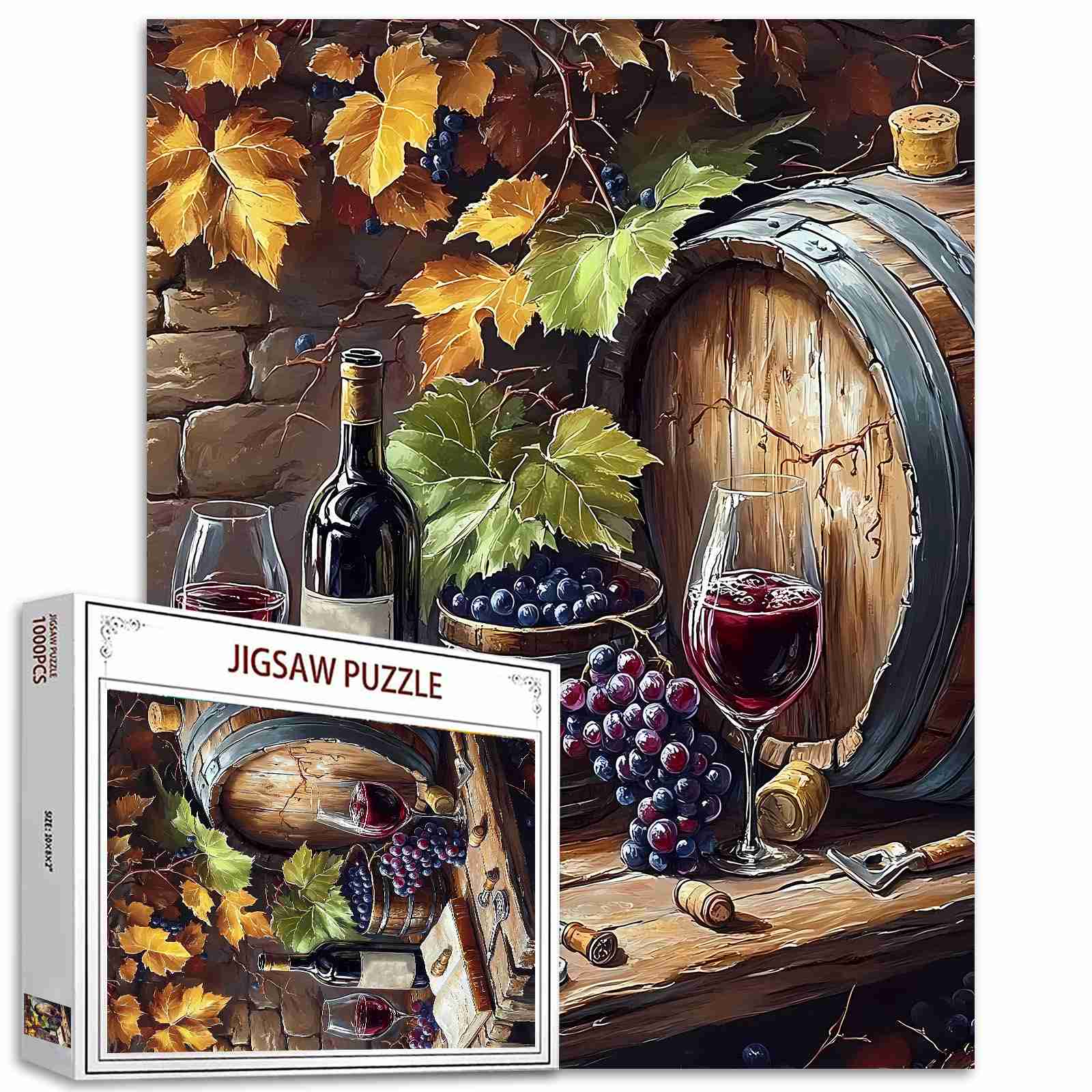 tucocoo-vineyard-harvest-puzzle-1000-teile-wein image 1