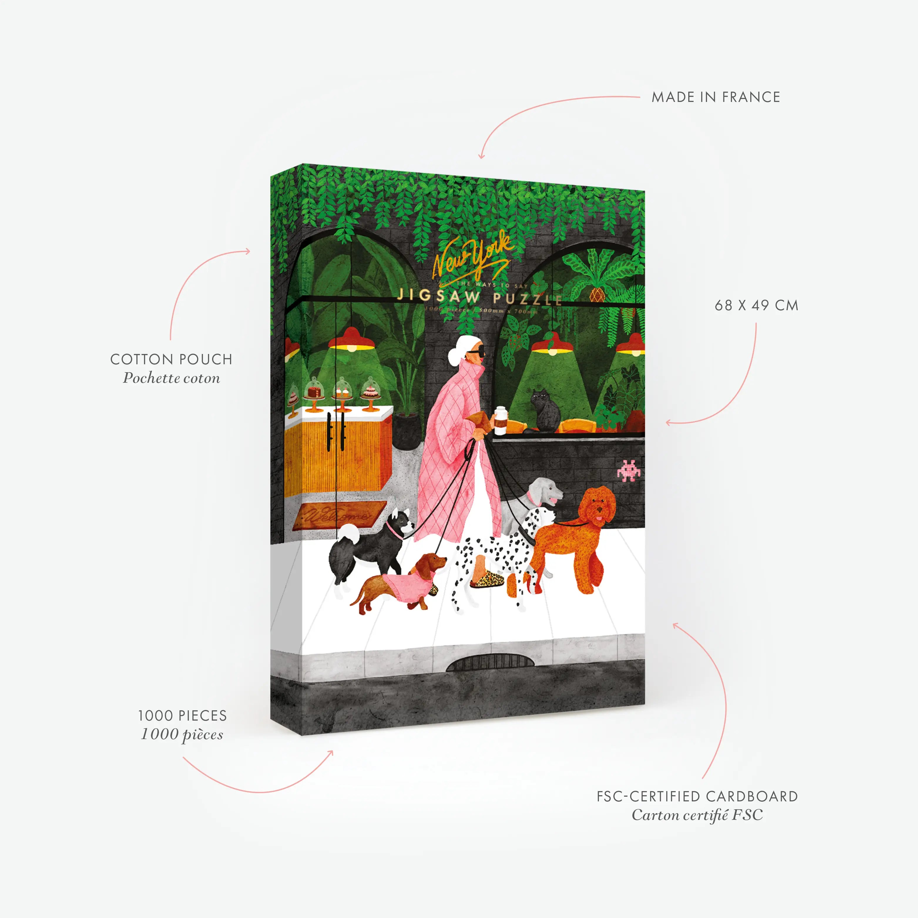 all-the-ways-to-say-dog-sitter-puzzle-1000-teile-hunde image 3