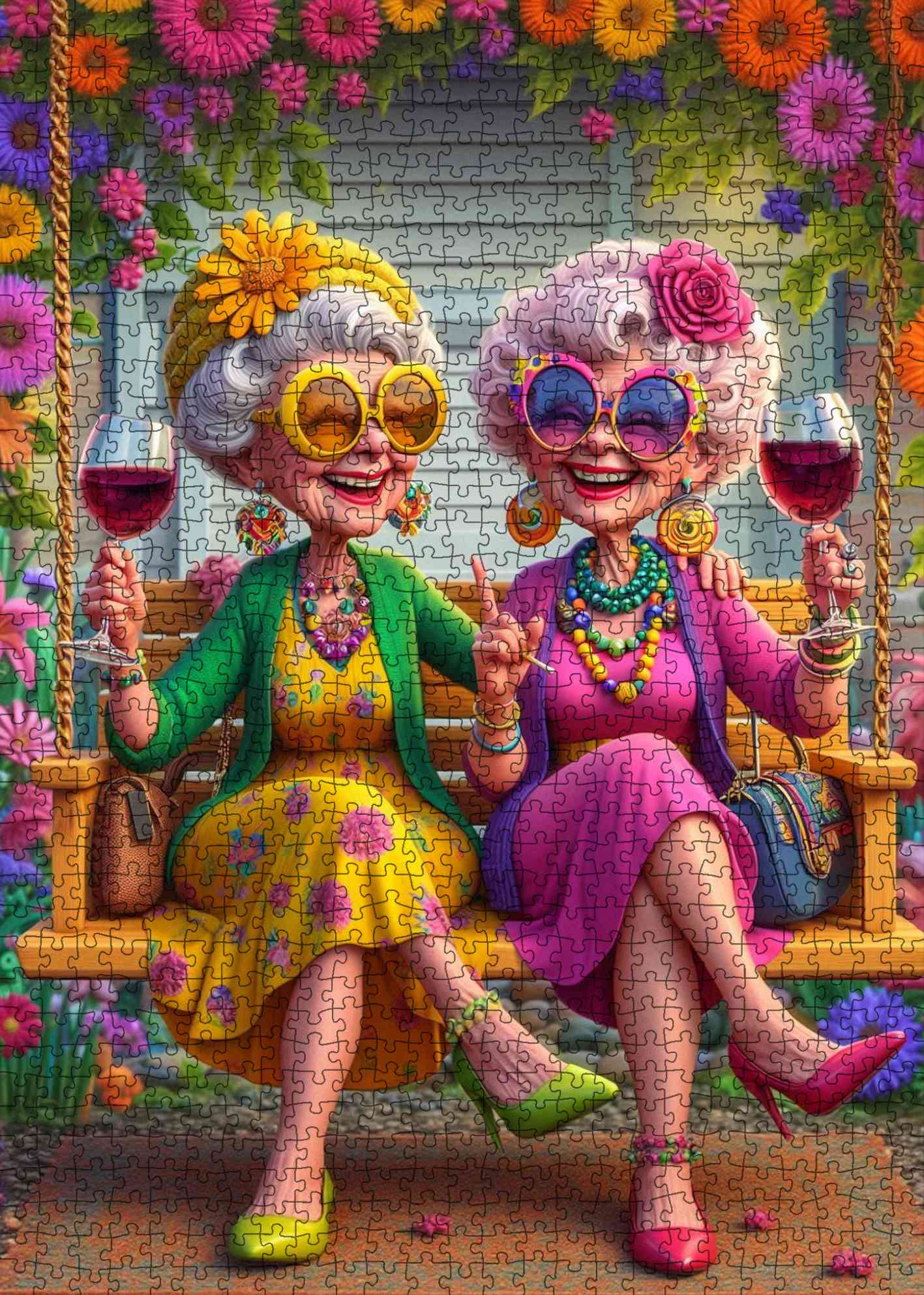 tucocoo-happy-hour-grandma-friends-1000-teile-puzzle image 2