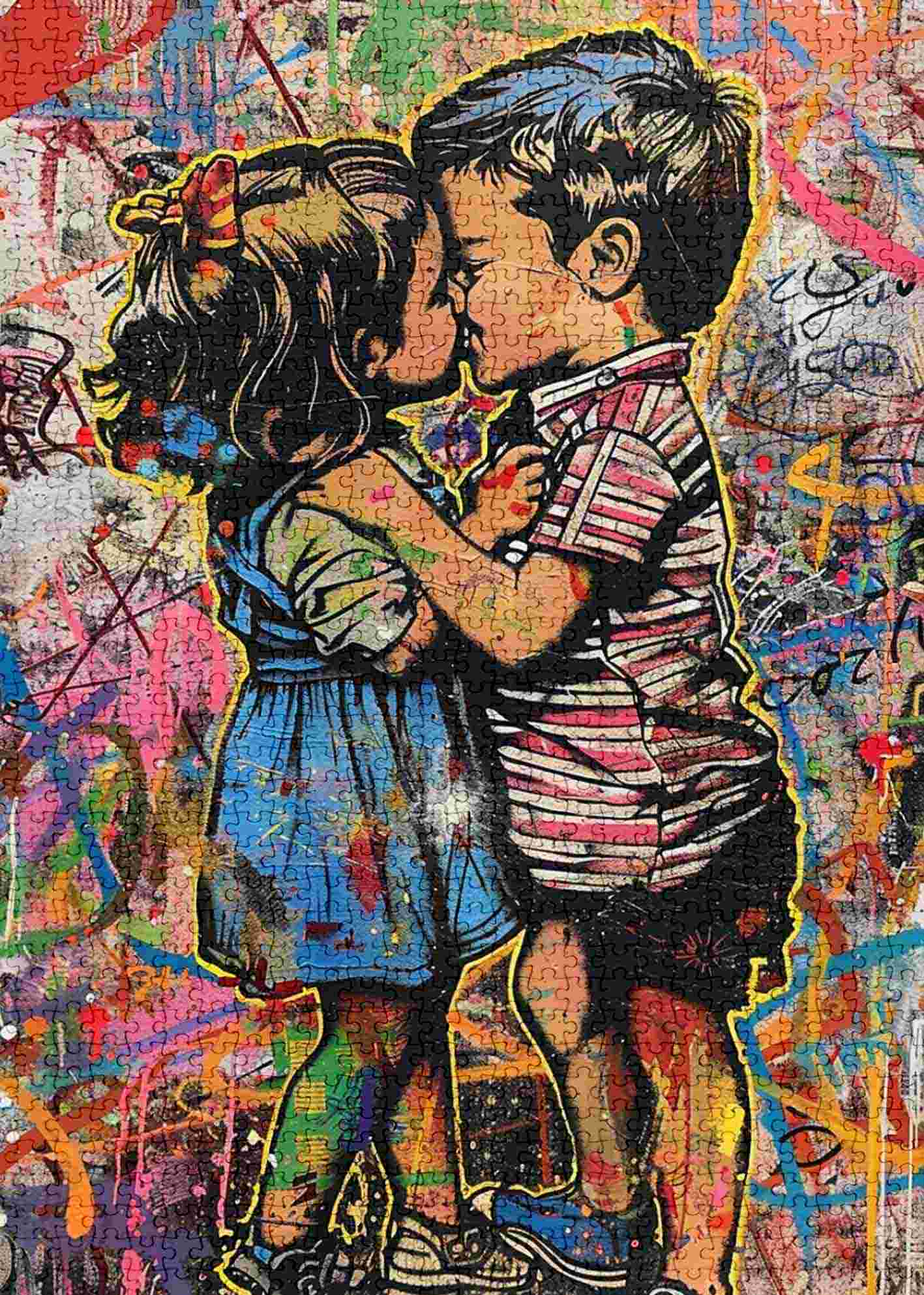 tucocoo-graffiti-kiss-of-love-puzzle-1000-teile image 2