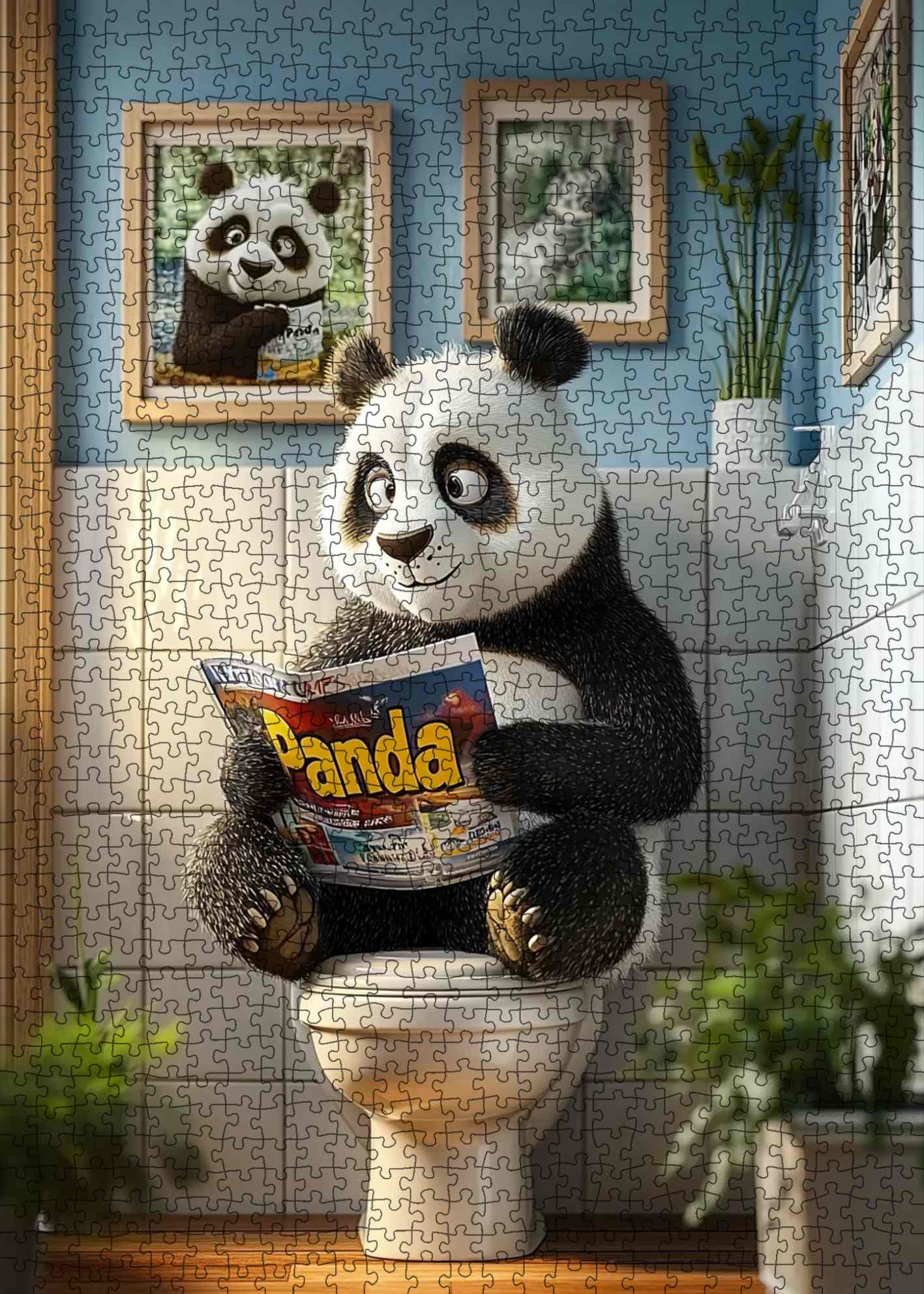tucocoo-jigsaw-puzzles-panda-leser-puzzle-1000-teile image 2
