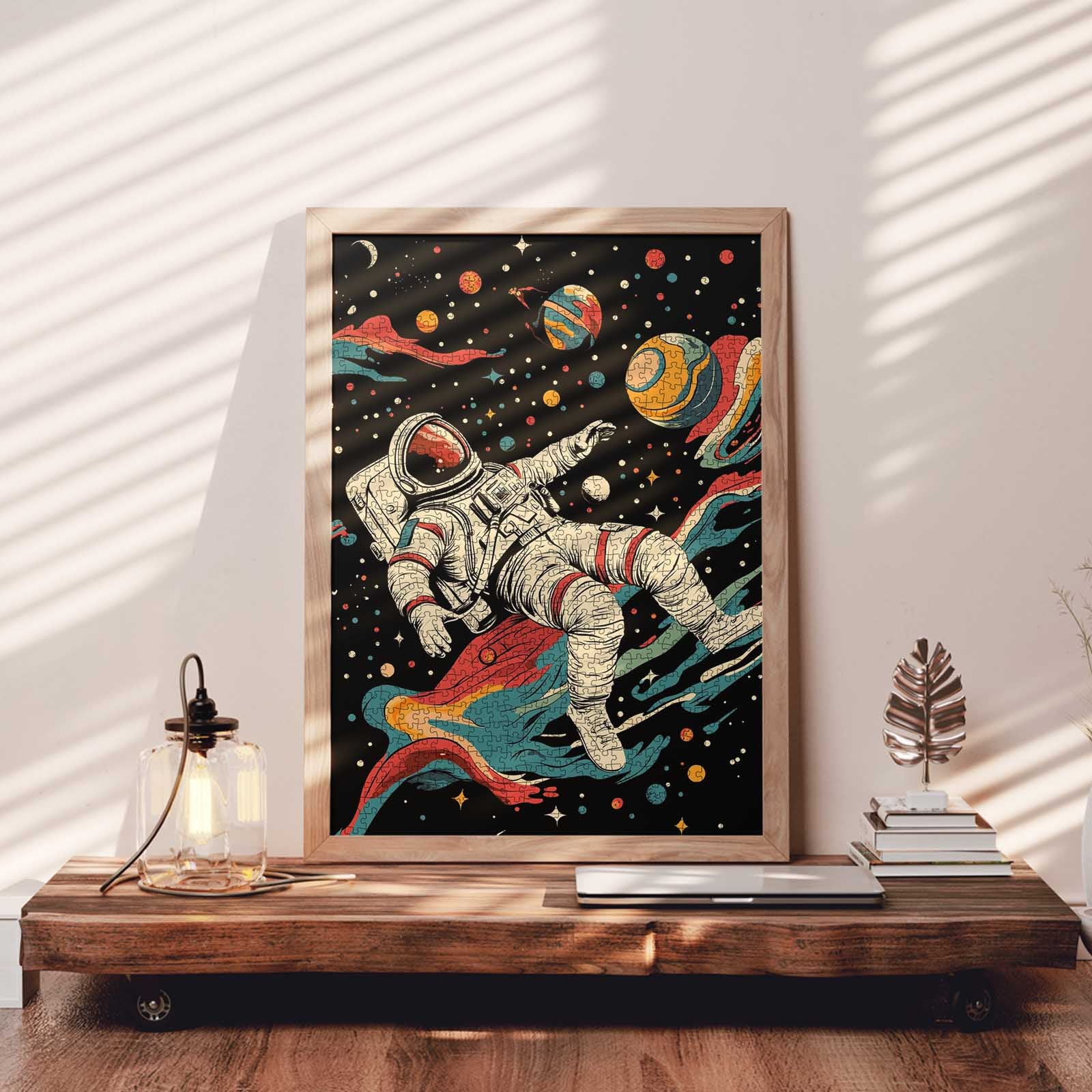 tucocoo-jigsaw-puzzles-astronaut-floating-in-space-puzzle-1000-teile image 3