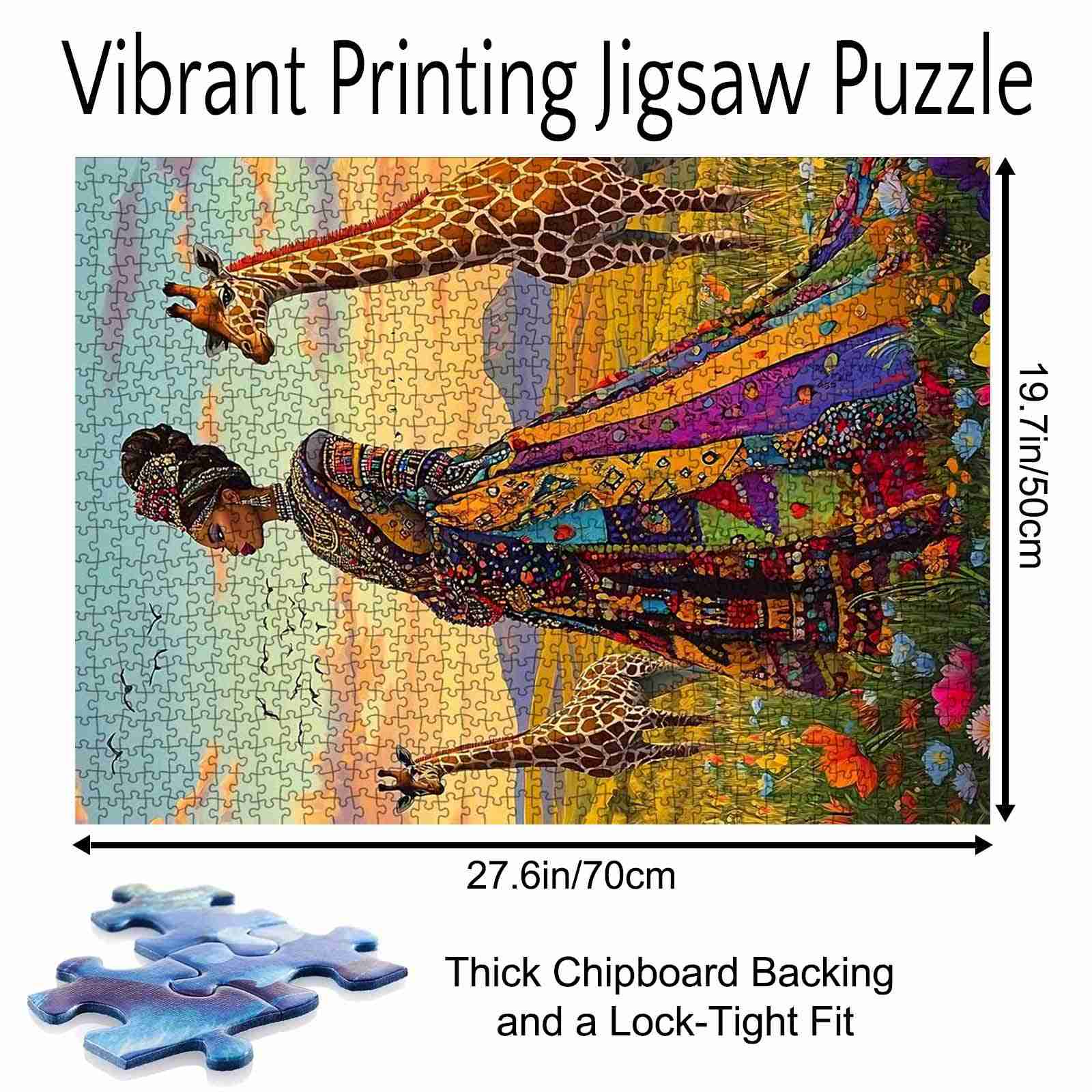 tucocoo-jigsaw-puzzles-queen-of-the-savannah-puzzle-1000-teile-afrika image 5