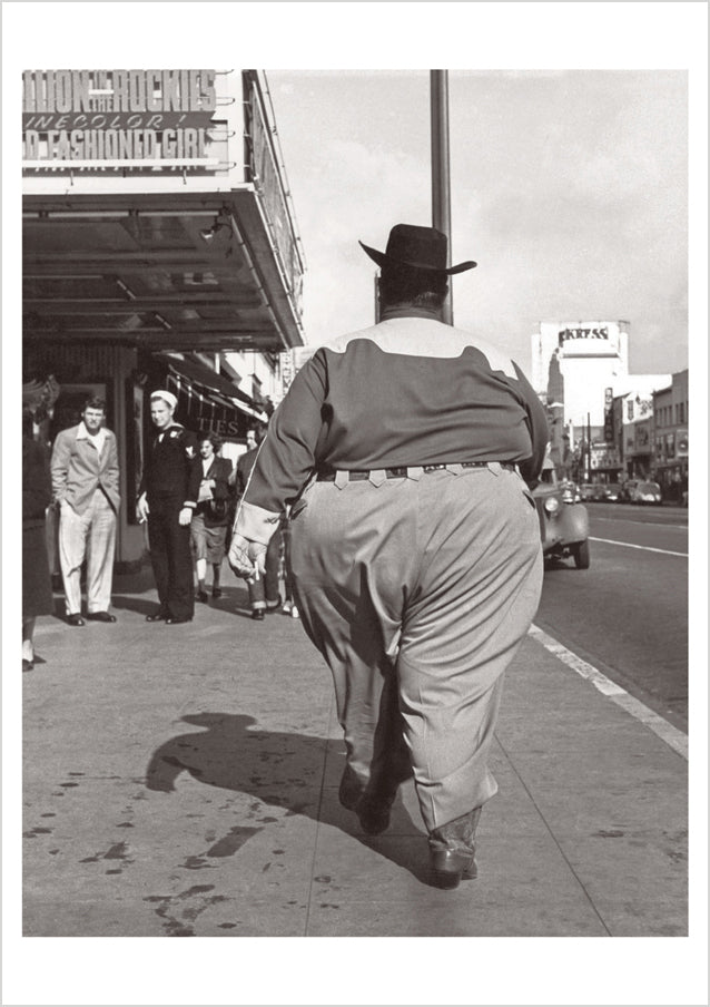 pomegranate-walking-wide-postkarte-humor-cowboy image 1