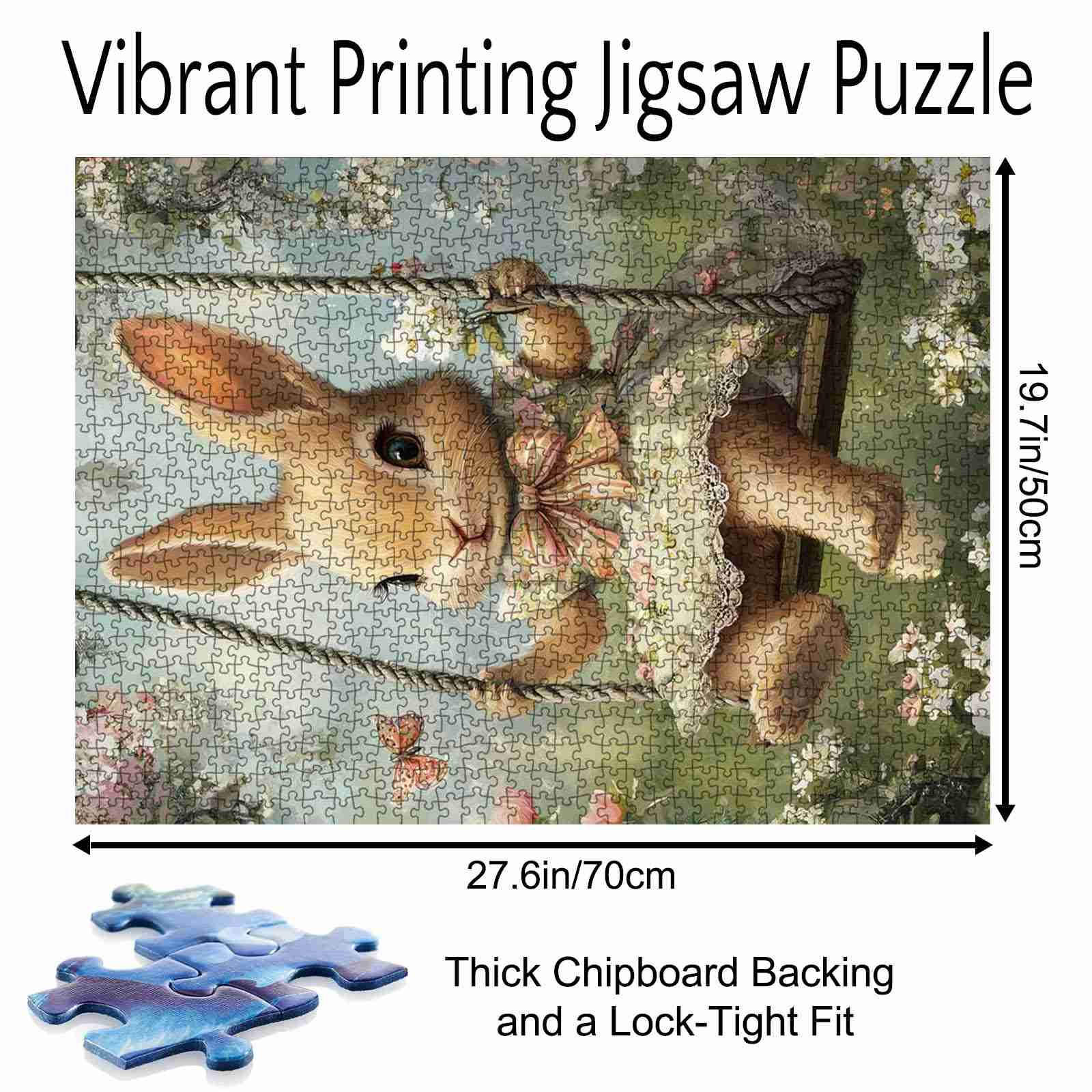tucocoo-easter-bunny-in-a-dress-puzzle-1000-teile-ostern image 5