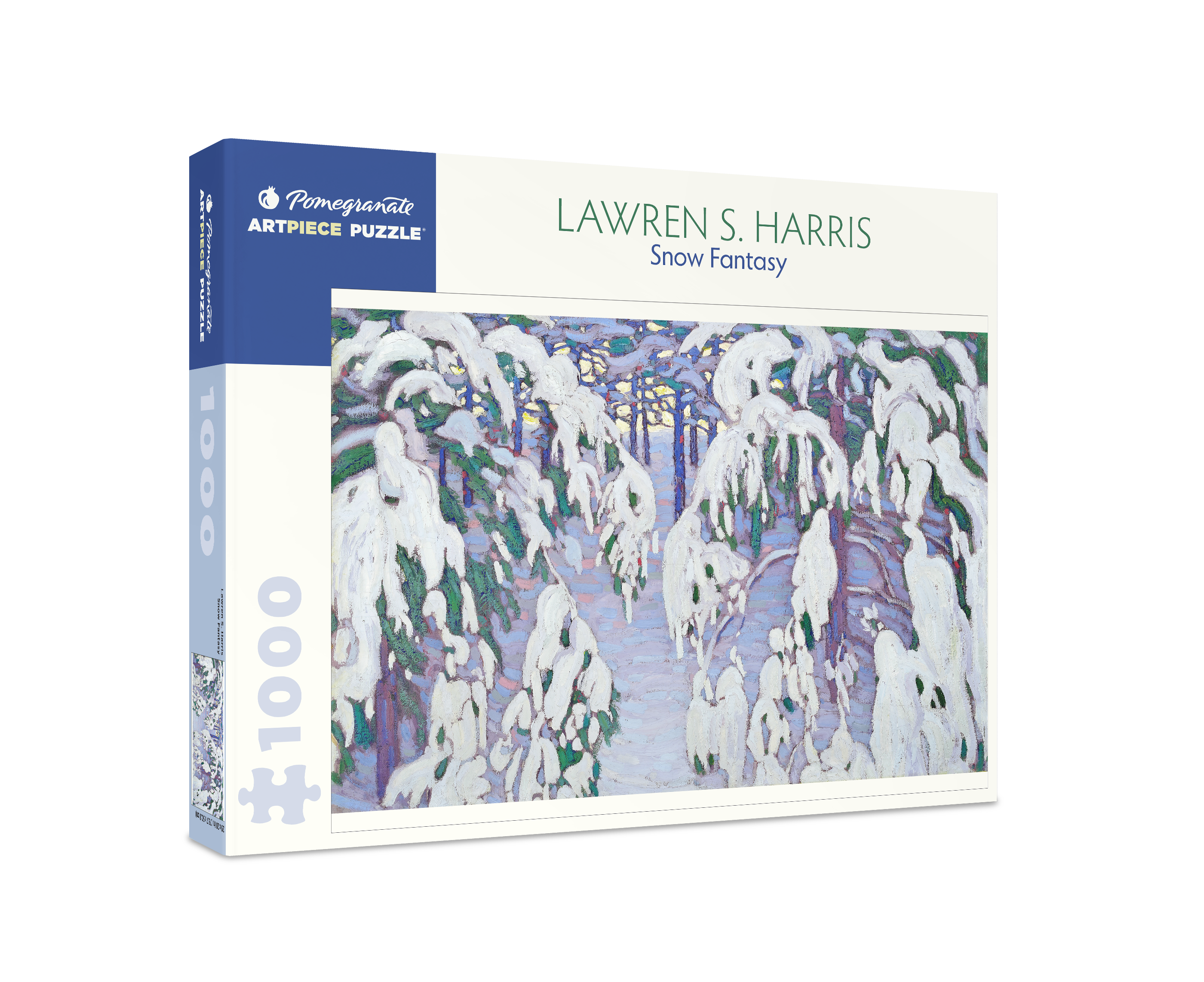 pomegranate-snow-fantasy-harris-1000-teile-puzzle-winterlandschaft image 1