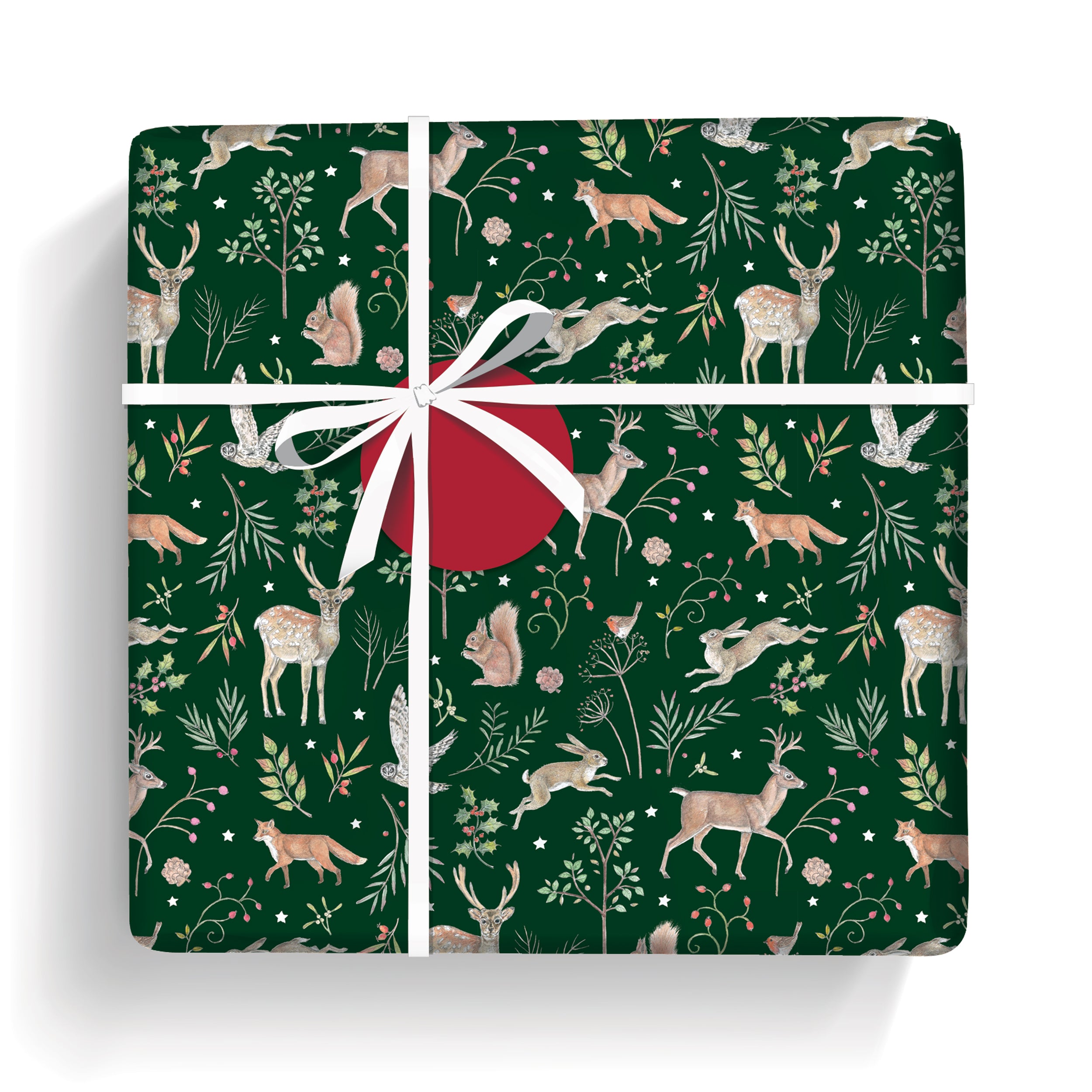 otter-house-forest-foliage-geschenkpapier-weihnachten-10er image 4