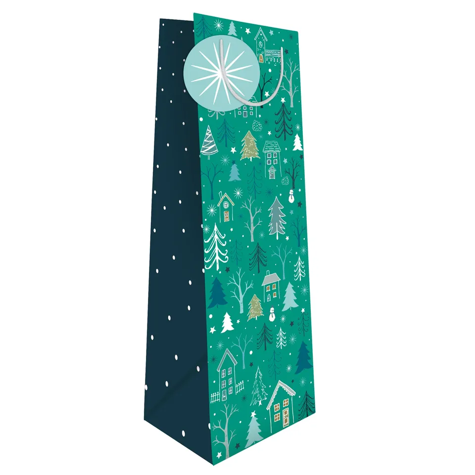 otter-house-winter-houses-flaschentasche-weihnachten-geschenkt-te image 1