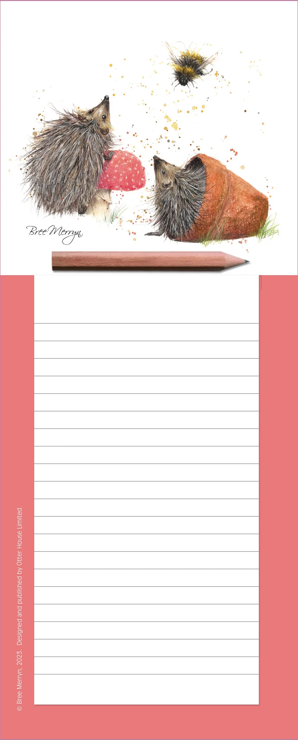 otter-house-brillo-barb-bumble-notizblock-magnet image 1