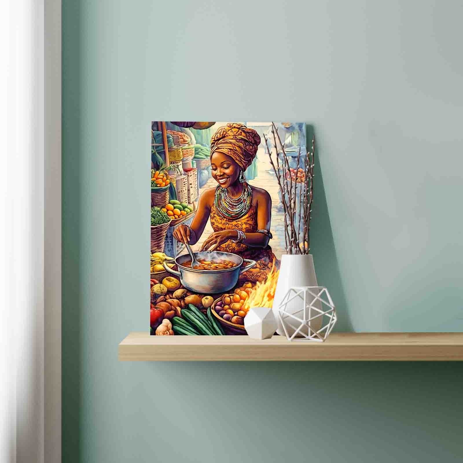 tucocoo-market-cooking-beauty-malen-nach-zahlen-40x50-frau image 3
