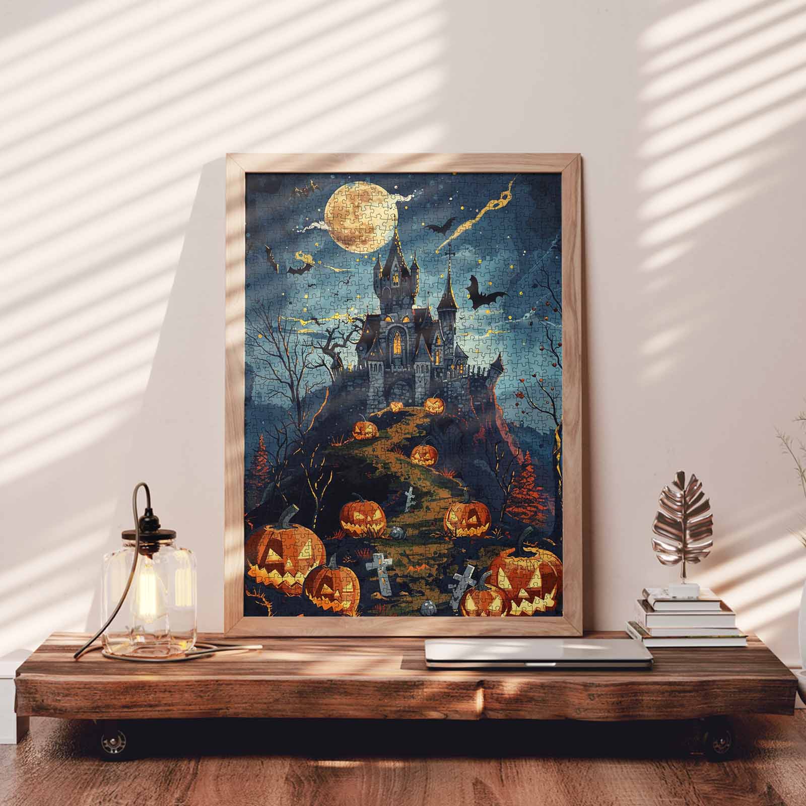 tucocoo-haunted-hill-pumpkin-path-puzzle-1000-teile-halloween image 3