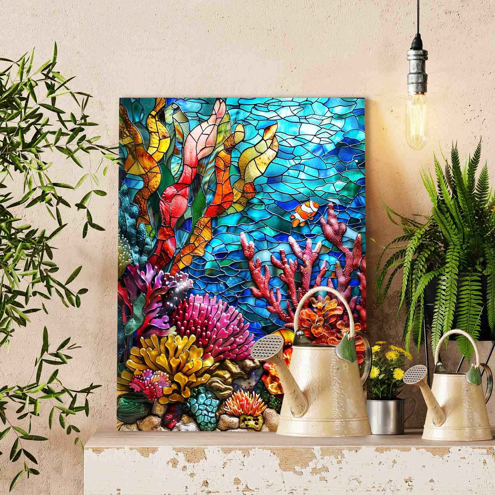 tucocoo-paint-by-numbers-korallenriff-malen-nach-zahlen-40x50-ohne-rahmen image 2