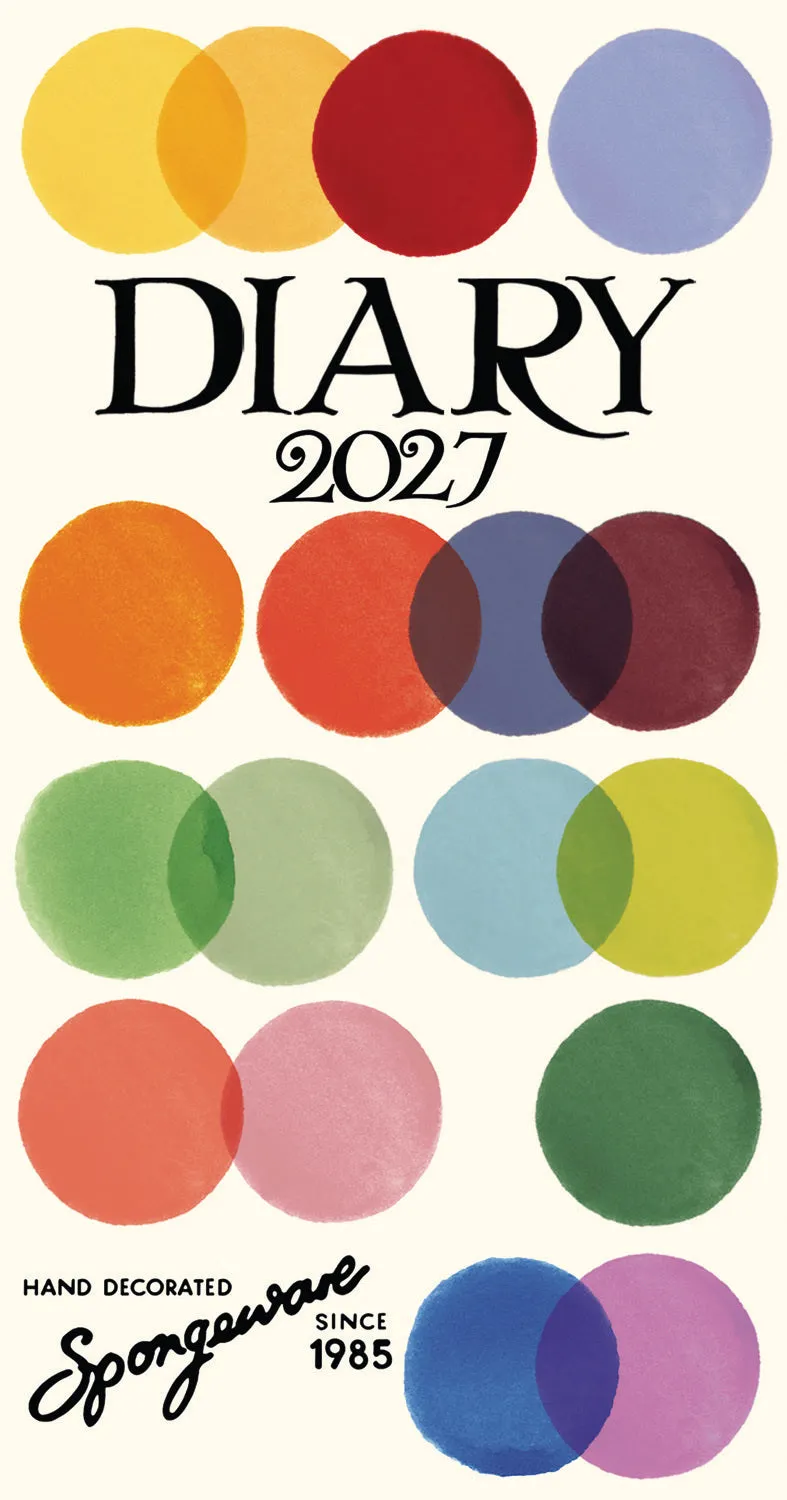 emma-bridgewater-slim-diary-2027-taschenkalender-schmal image 1