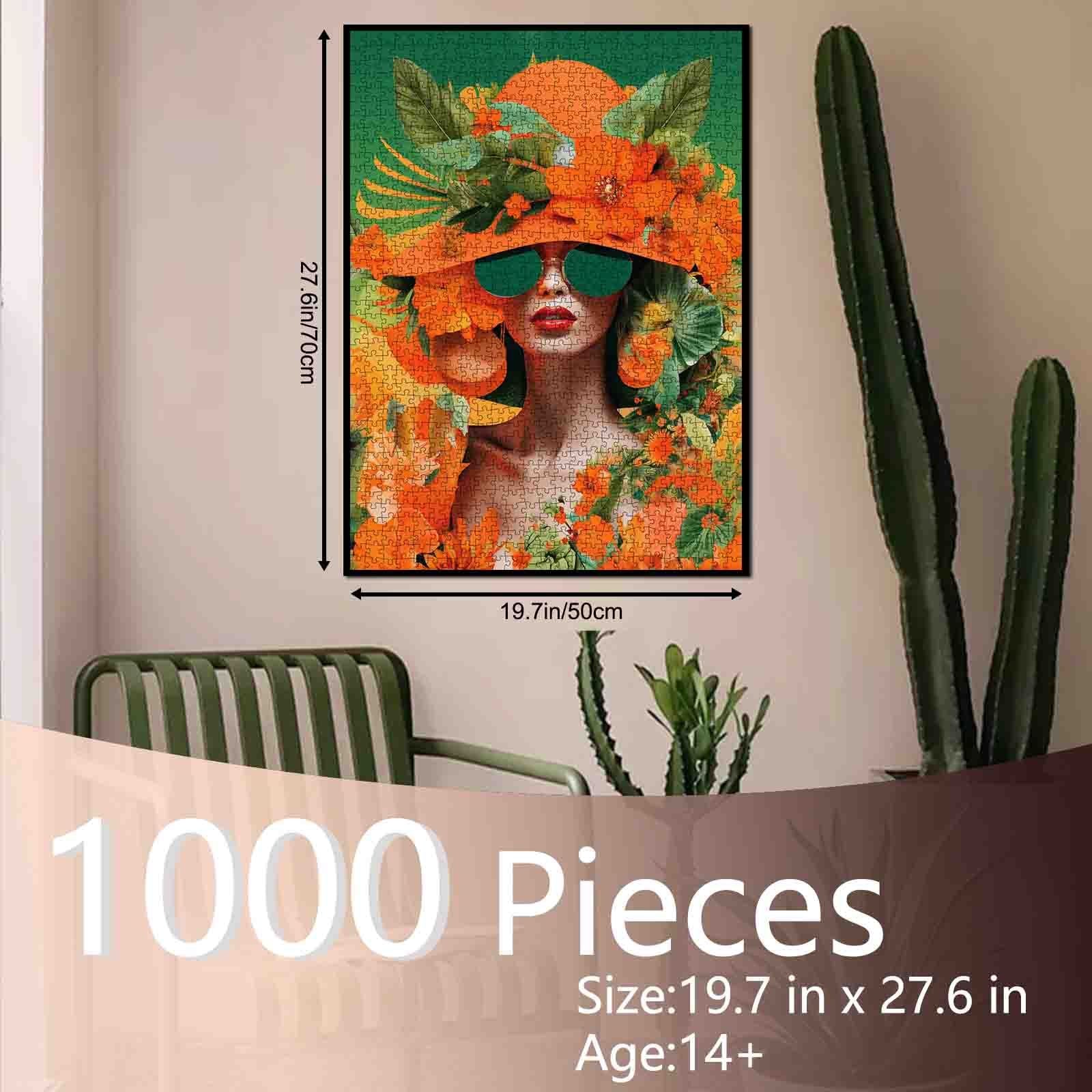 tucocoo-jigsaw-puzzles-orange-painting-puzzle-1000-teile-sommer image 5