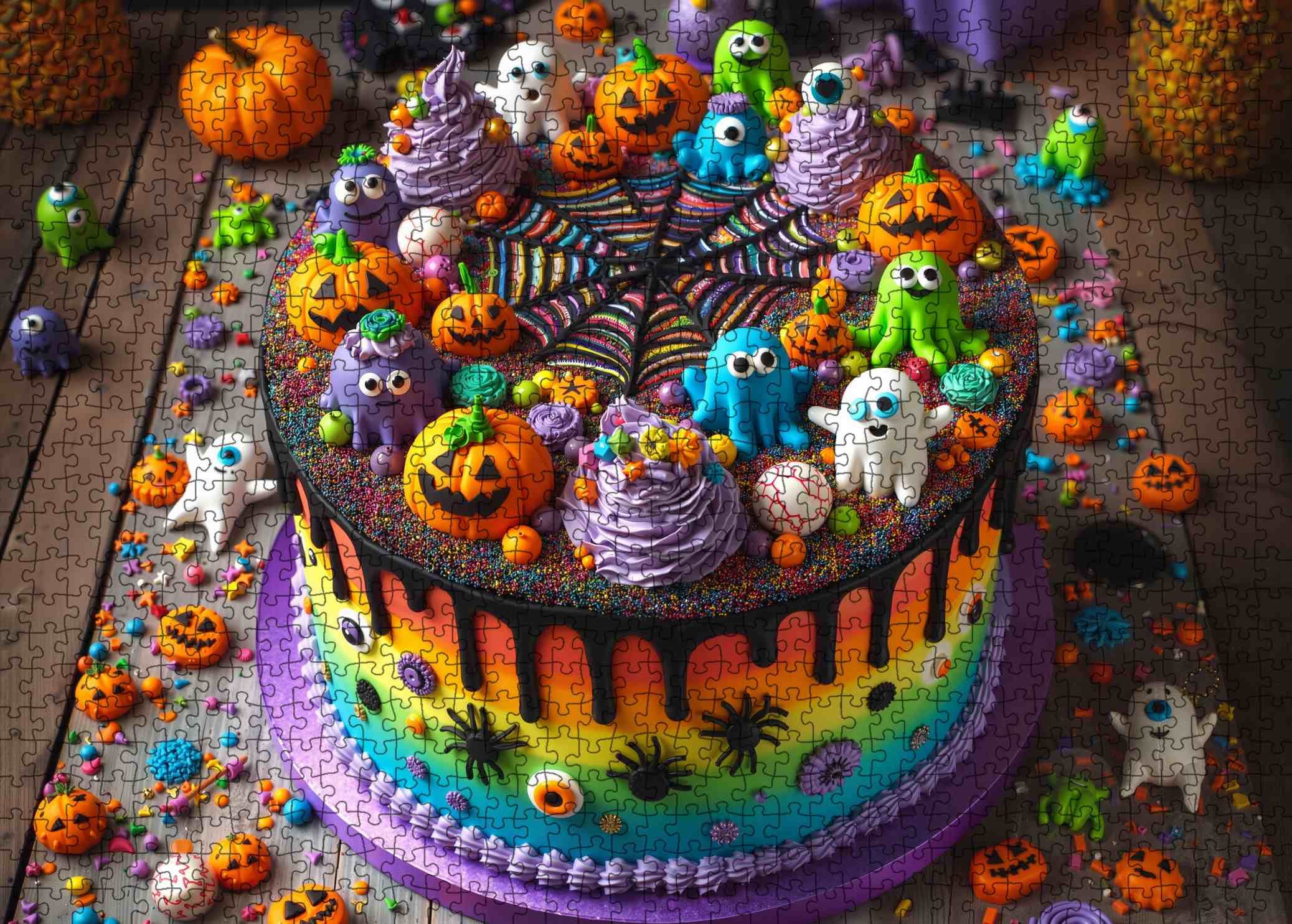 tucocoo-halloween-cake-delight-puzzle-1000-teile-torte image 2