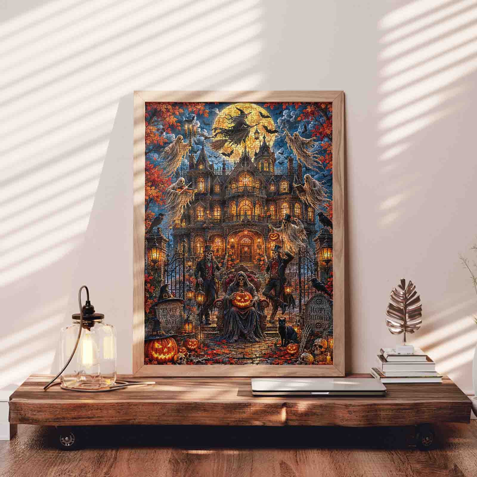 tucocoo-jigsaw-puzzles-haunted-mansion-puzzle-1000-teile-halloween image 3