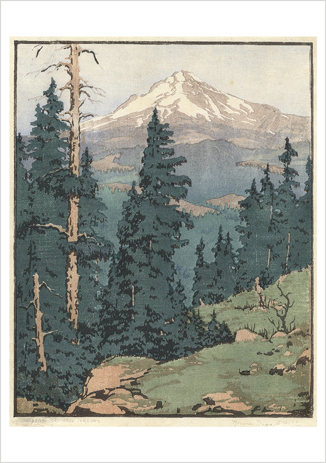 pomegranate-notecard-hall-mt-hood-blankokarte image 1