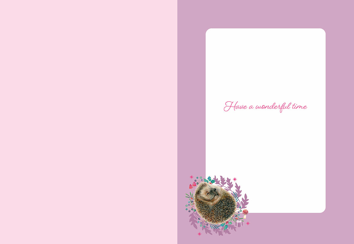 otter-house-christmas-weihnachtskarte-nichte-igel-einzel image 2