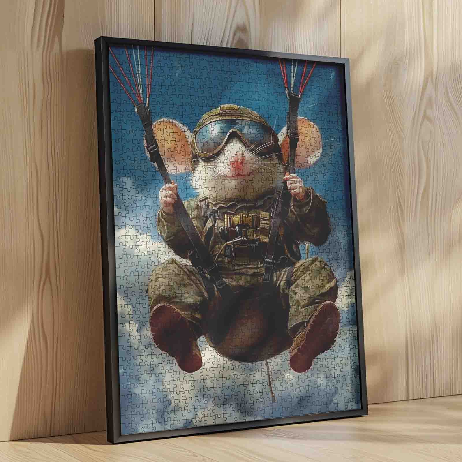 tucocoo-jigsaw-skydiving-mouse-adventure-puzzle-1000-teile-maus image 4