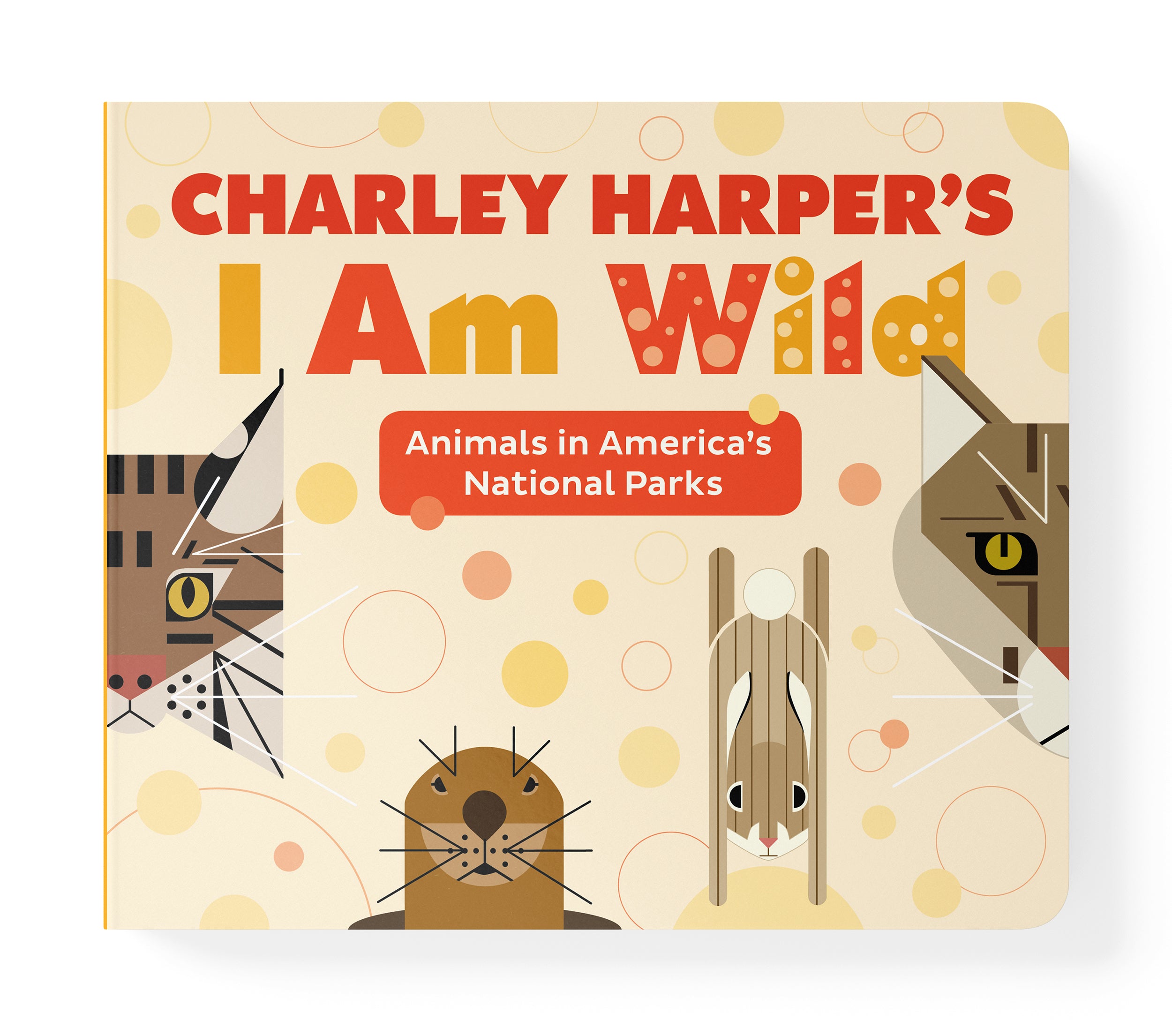 pomegranate-charley-harper-s-i-am-wild-pappbilderbuch-tiere image 2