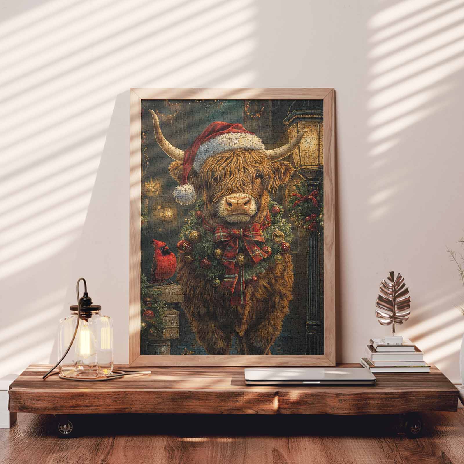 tucocoo-christmas-highland-cow-puzzle-1000-teile-weihnachten image 3