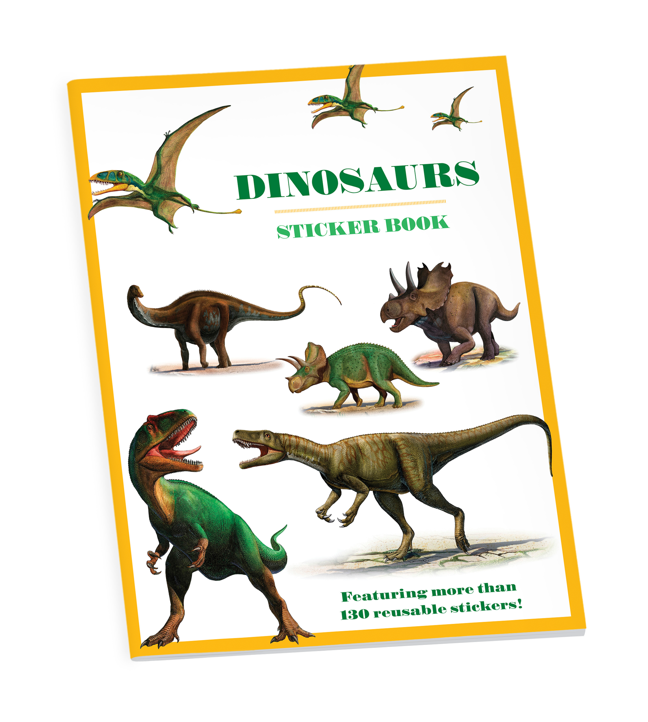 pomegranate-stickers-dinosaurs-stickerbuch-dinosaurier image 1