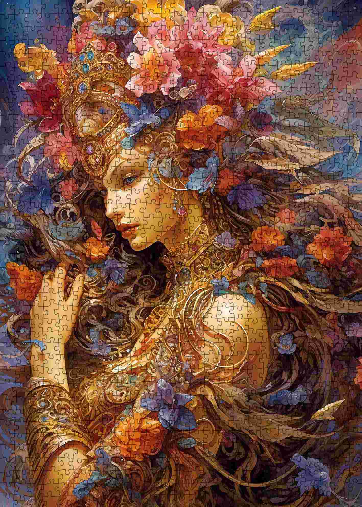 tucocoo-fairy-queen-puzzle-1000-teile-fee-fantasy image 2