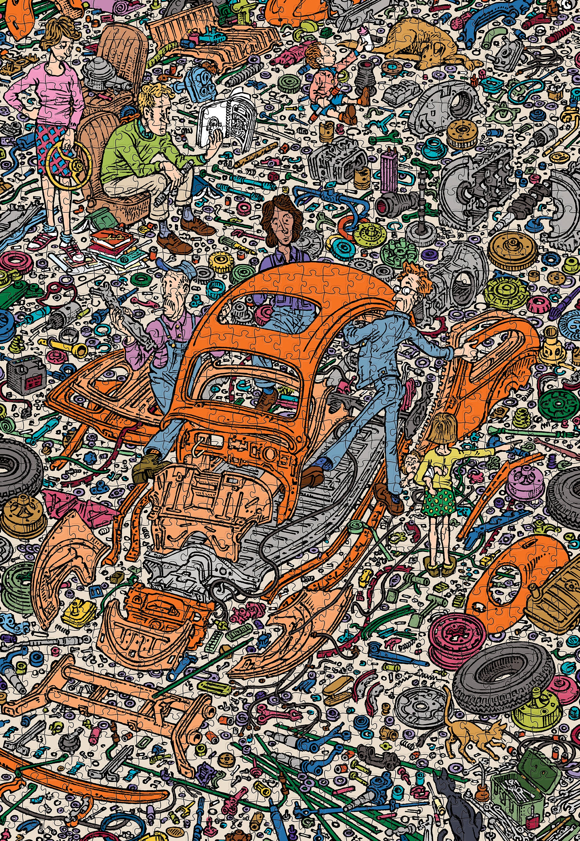 pomegranate-aschwanden-exploded-beetle-puzzle-1000-teile image 2